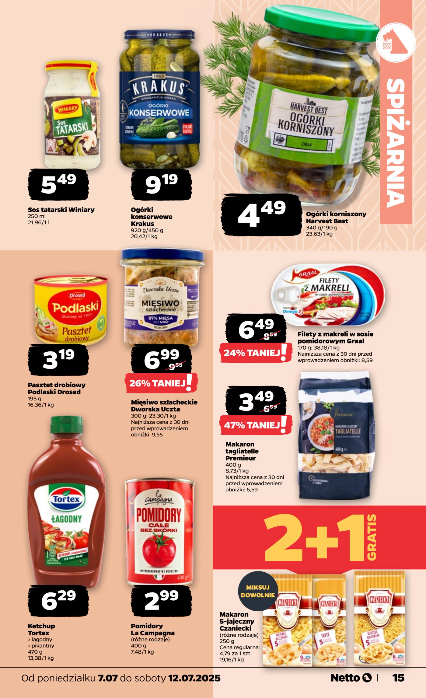 netto - Gazetka Netto ważna od 07.07. - 12.07. - page: 15