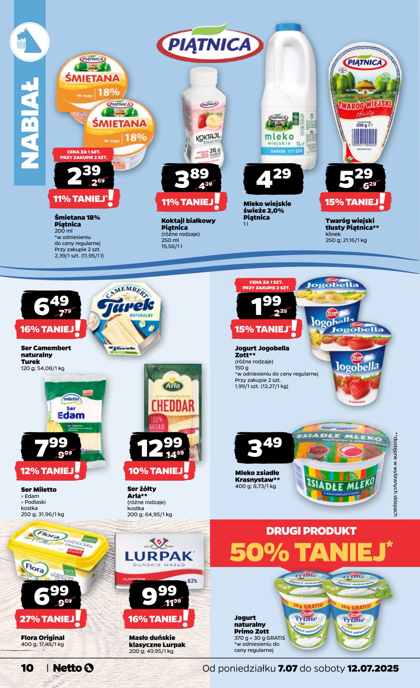 netto - Gazetka Netto ważna od 07.07. - 12.07. - page: 10