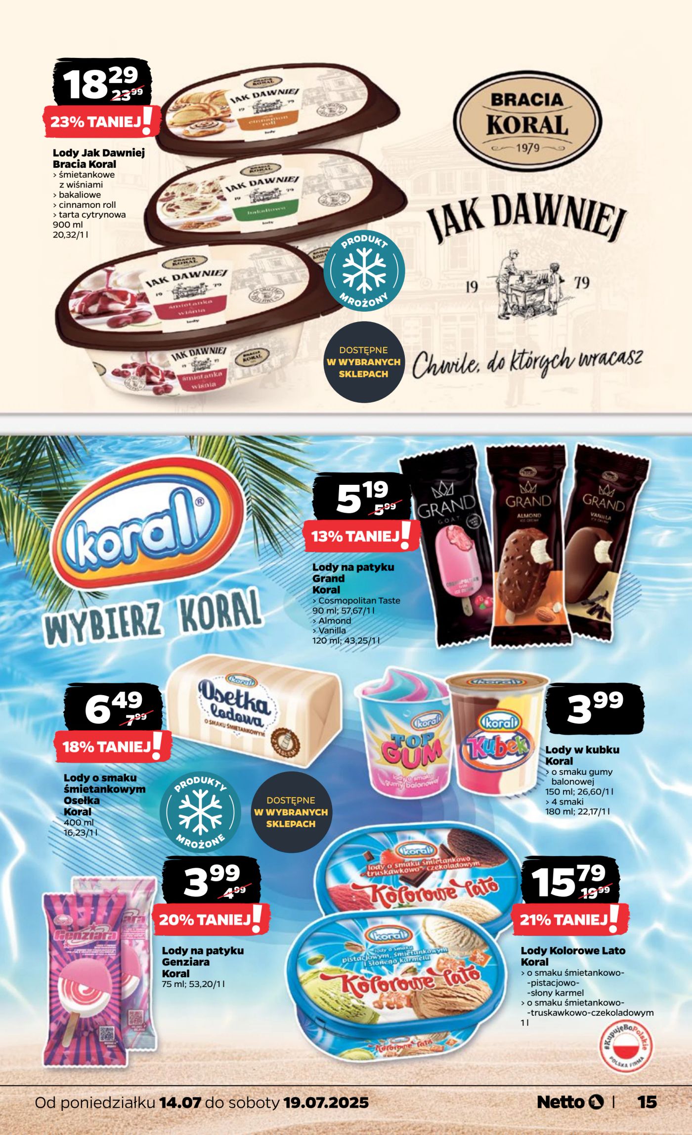 netto - Gazetka Netto ważna od 14.07. - 19.07. - page: 15