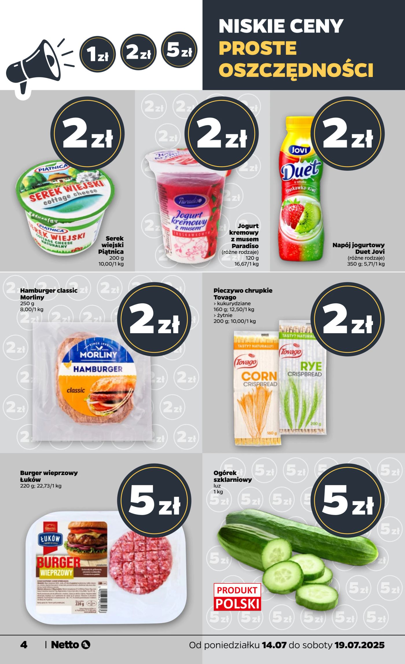 netto - Gazetka Netto ważna od 14.07. - 19.07. - page: 4