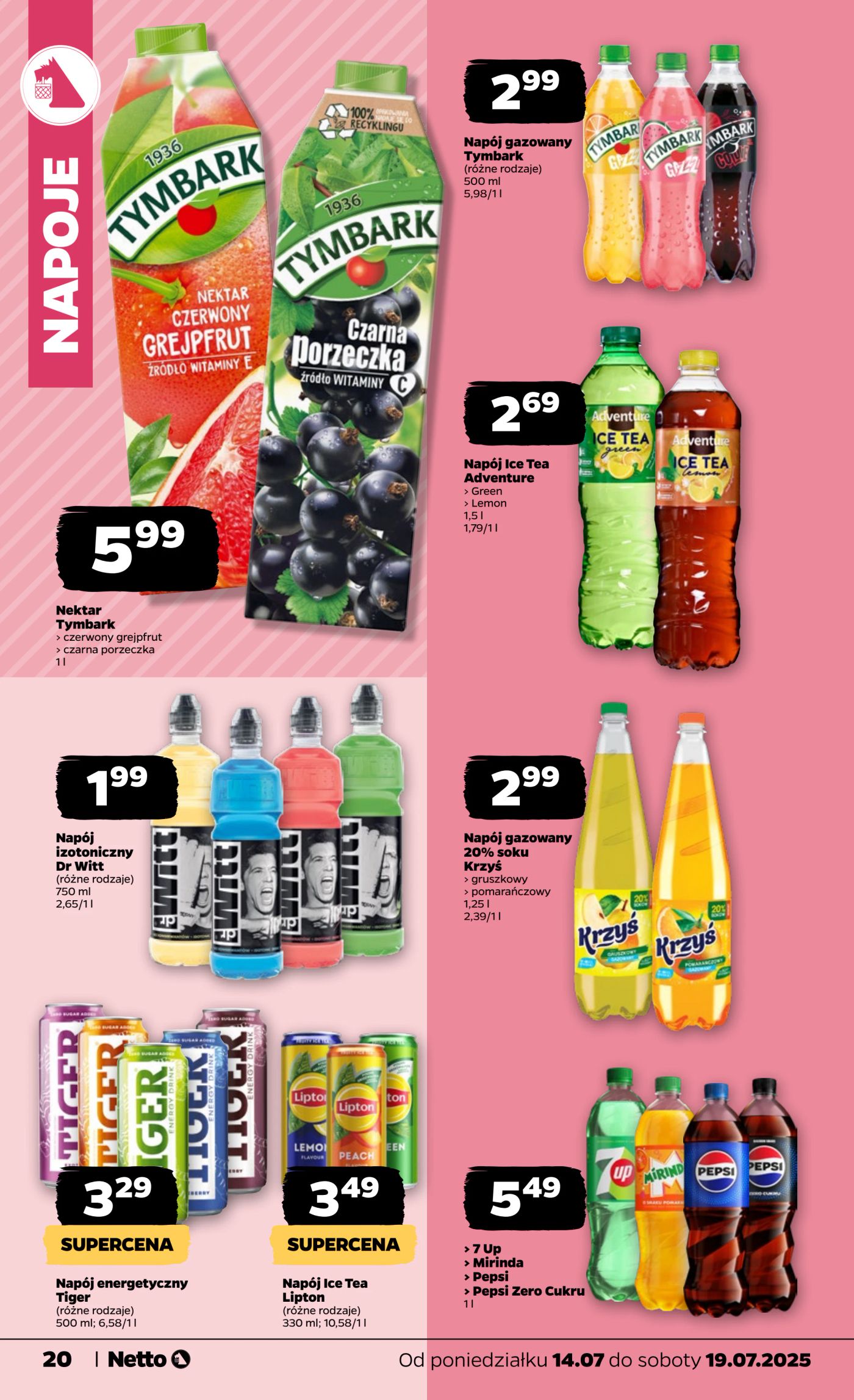 netto - Gazetka Netto ważna od 14.07. - 19.07. - page: 20