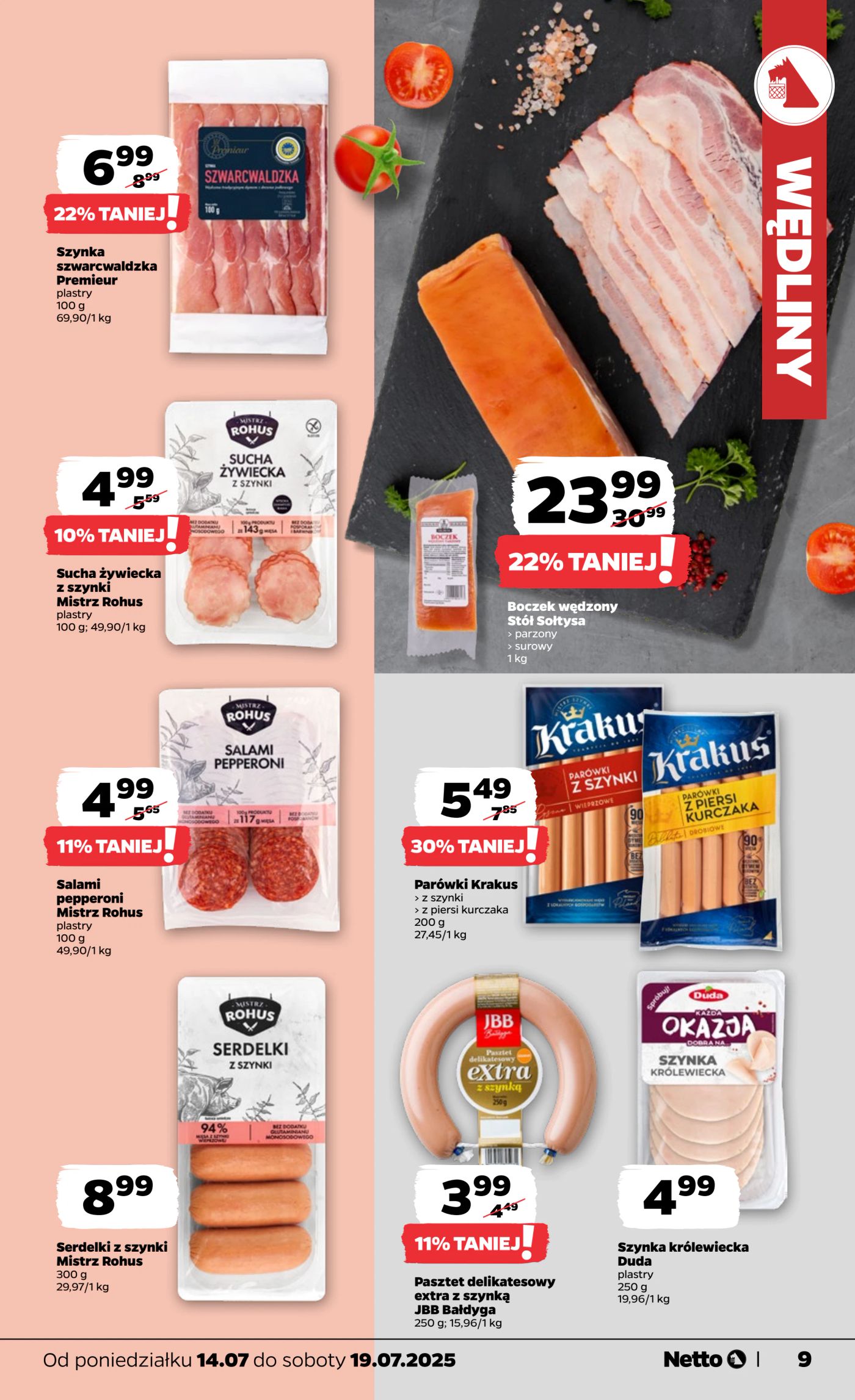 netto - Gazetka Netto ważna od 14.07. - 19.07. - page: 9