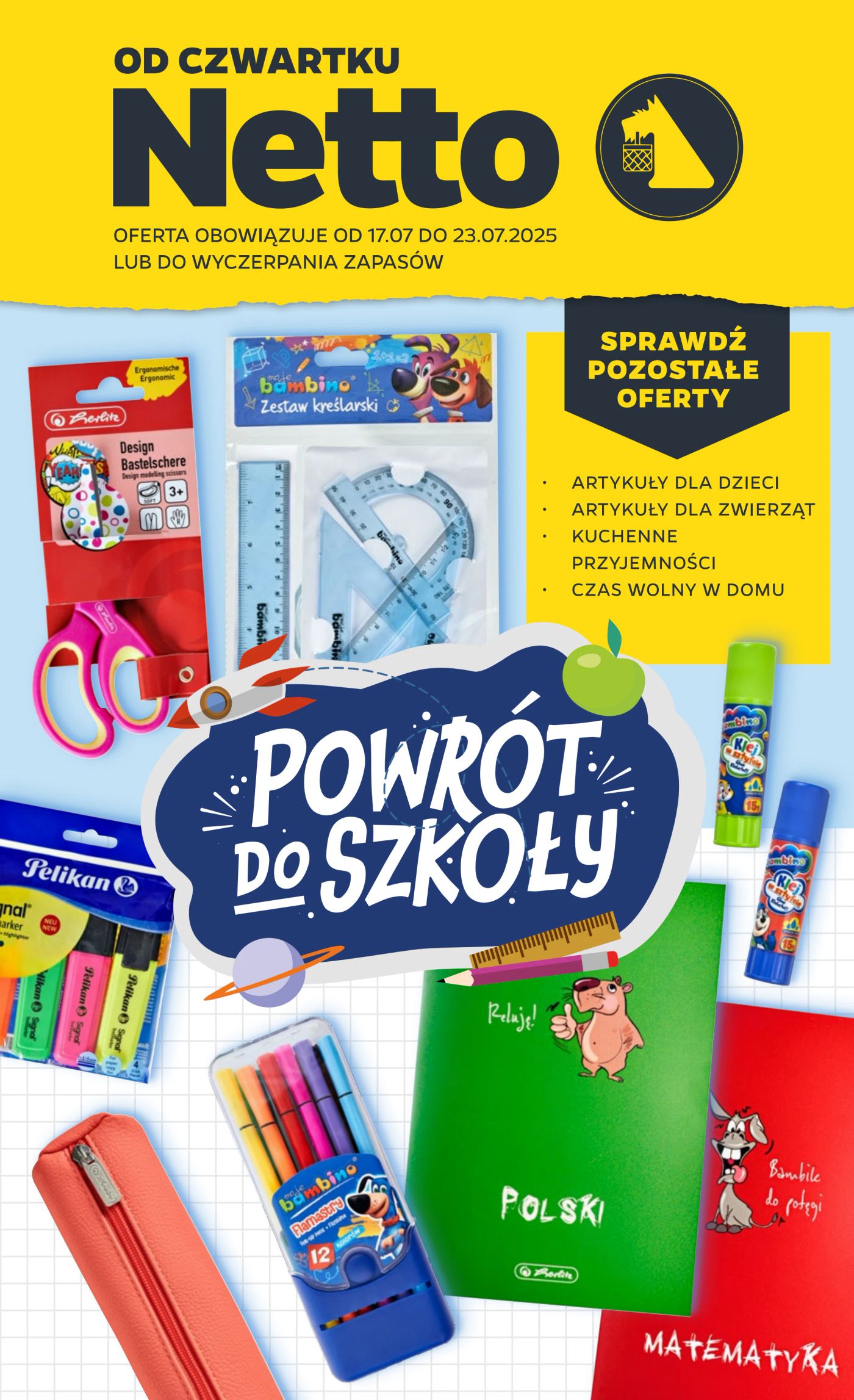netto - Gazetka Netto - Non Food ważna od 17.07. - 23.07.