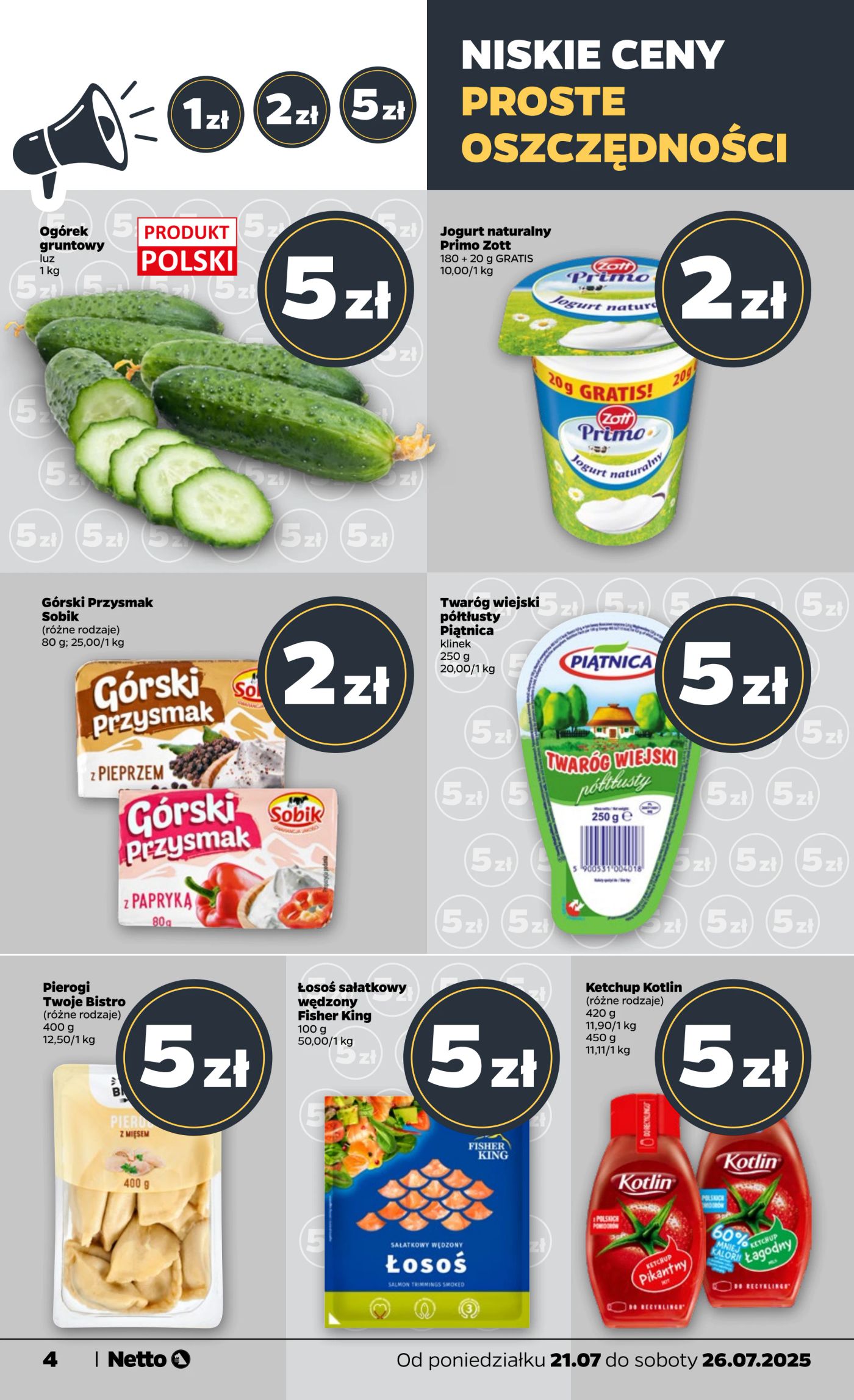 netto - Gazetka Netto ważna od 21.07. - 26.07. - page: 4