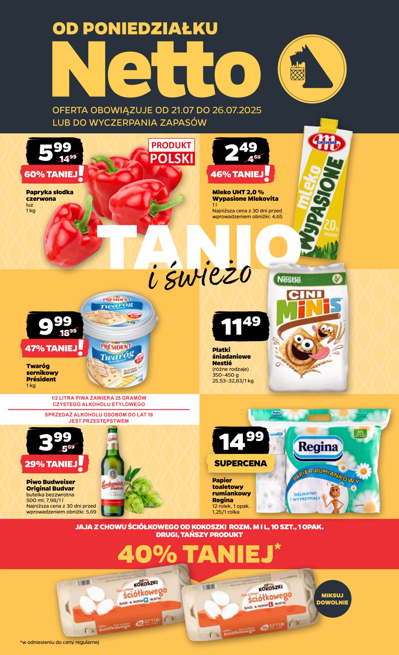 netto - Gazetka Netto ważna od 21.07. - 26.07.