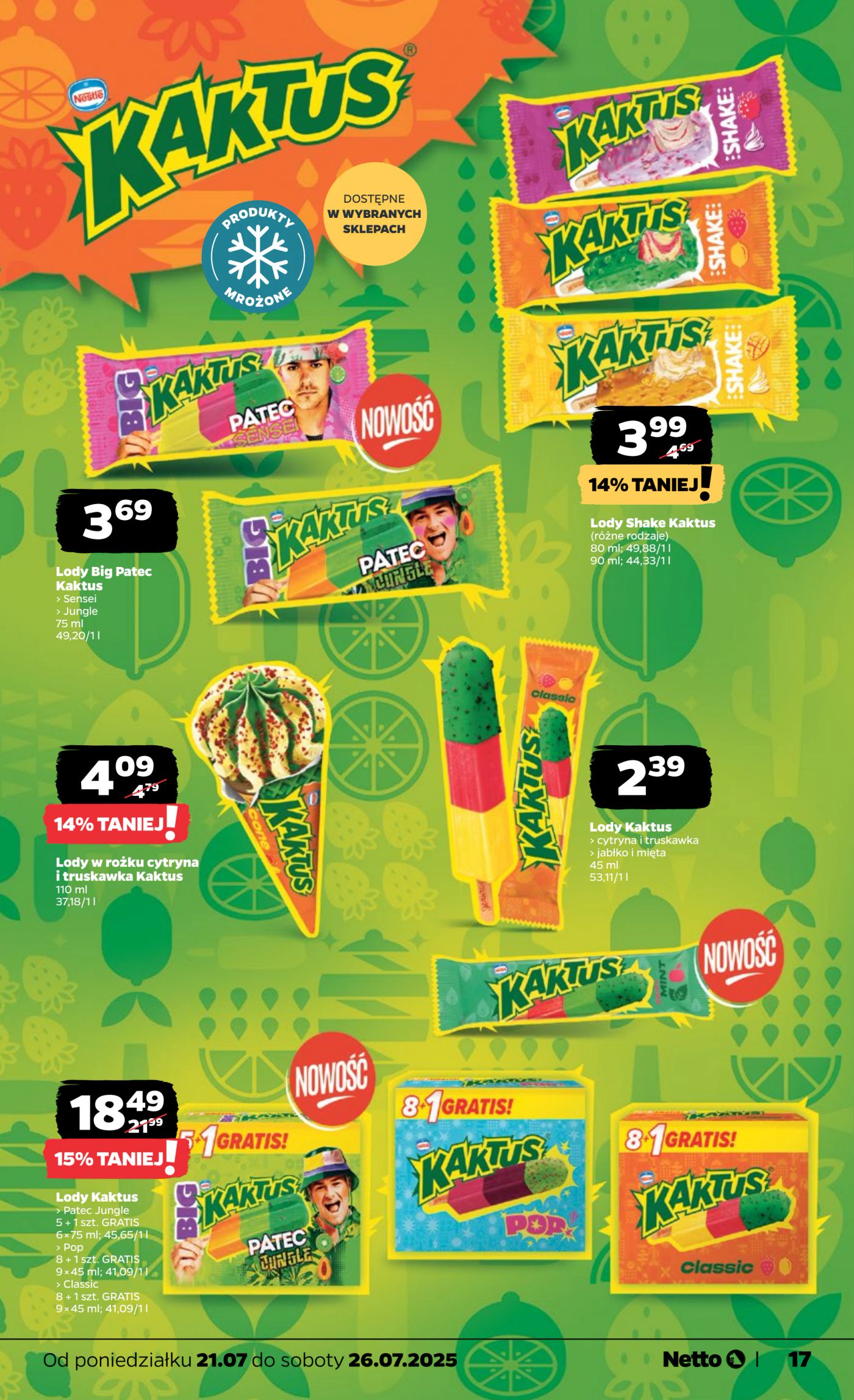 netto - Gazetka Netto ważna od 21.07. - 26.07. - page: 17