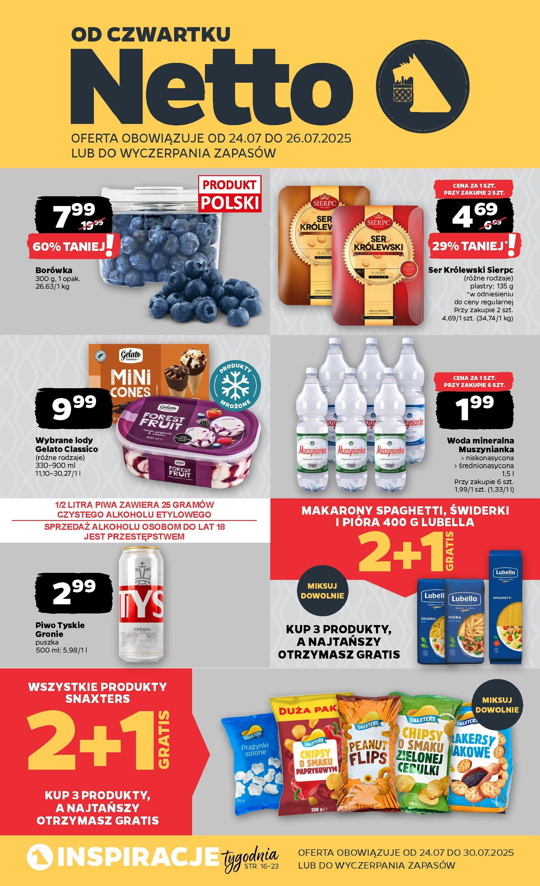 netto - Gazetka Netto ważna od 24.07. - 26.07.