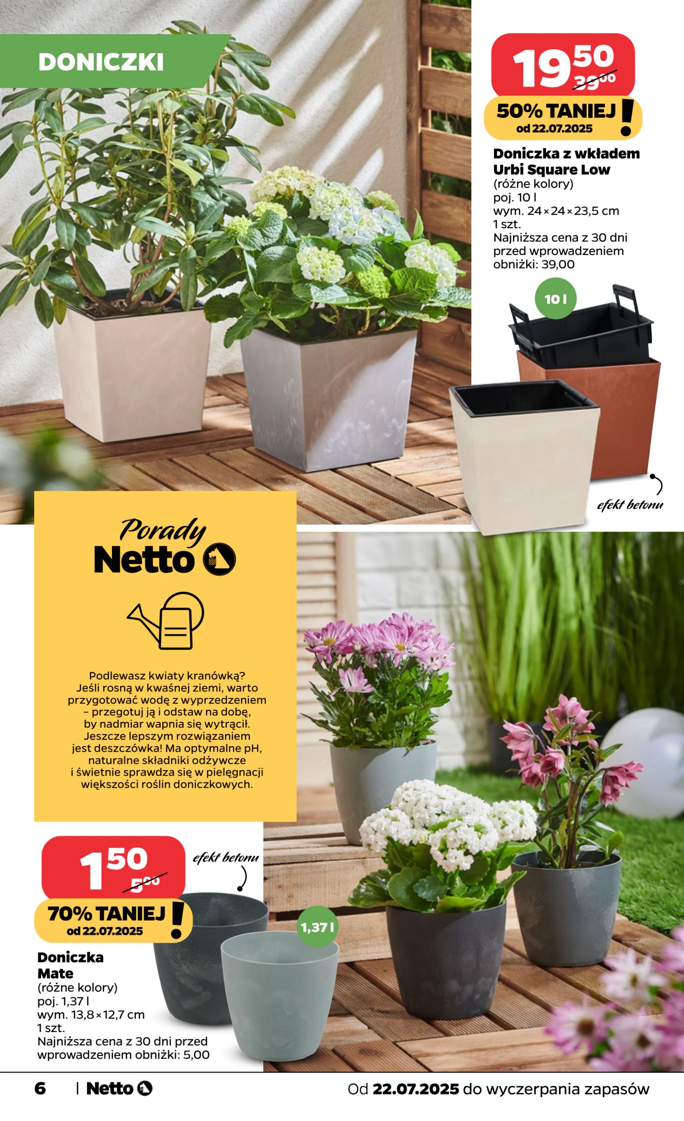 netto - Gazetka Netto - Katalog ogrod ważna od 21.07. - 31.07. - page: 6