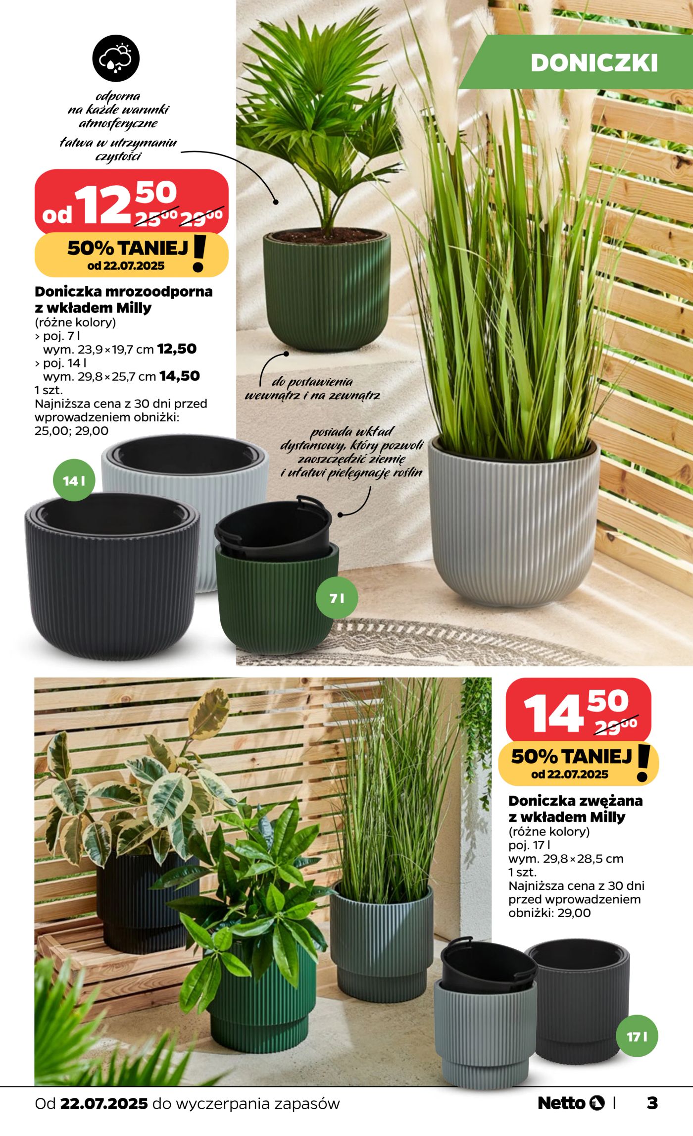 netto - Gazetka Netto - Katalog ogrod ważna od 21.07. - 31.07. - page: 3