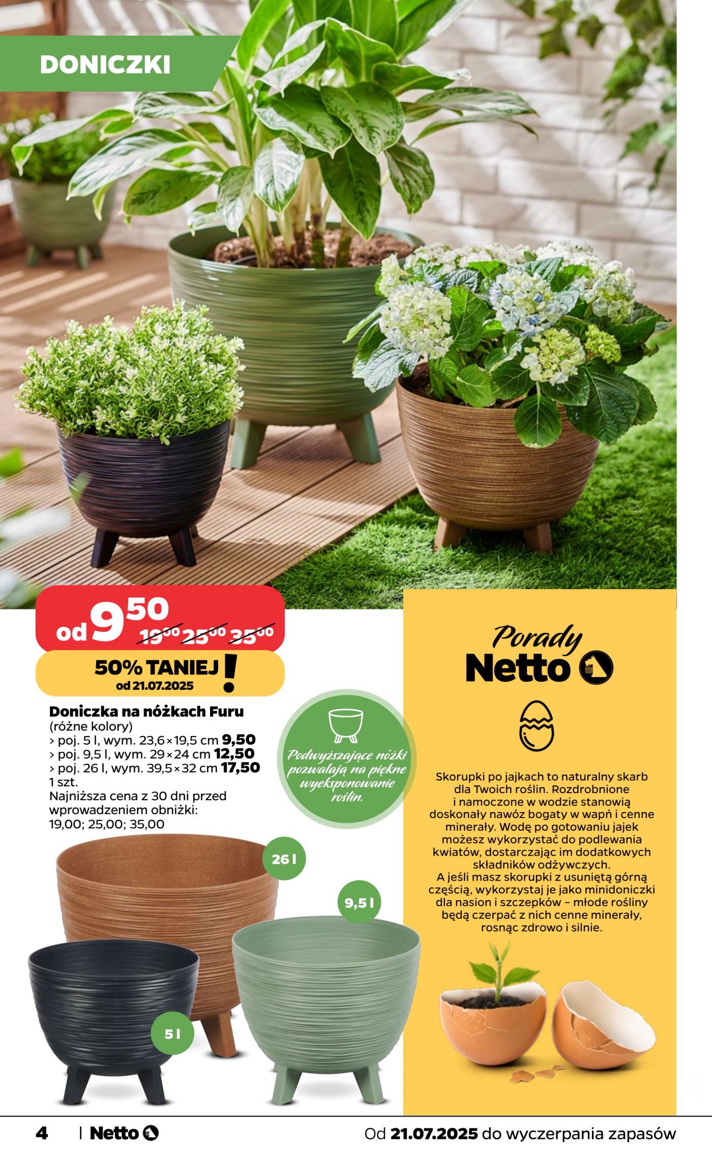 netto - Gazetka Netto - Katalog ogrod ważna od 21.07. - 31.07. - page: 4