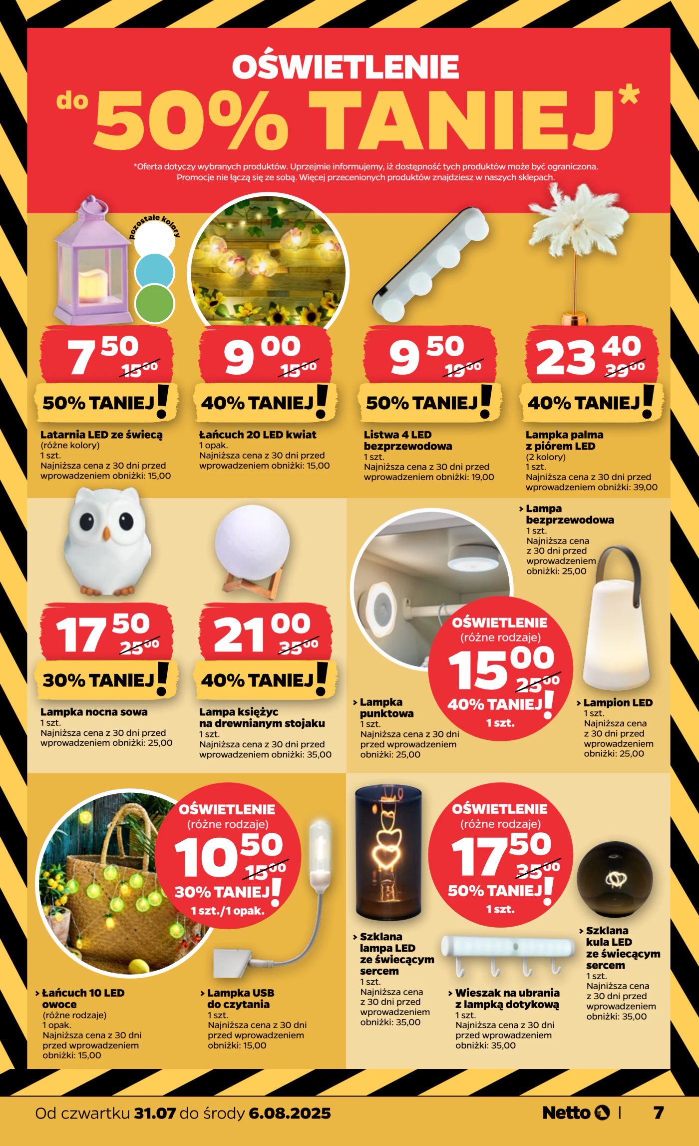 netto - Gazetka Netto - Non Food ważna od 31.07. - 06.08. - page: 7