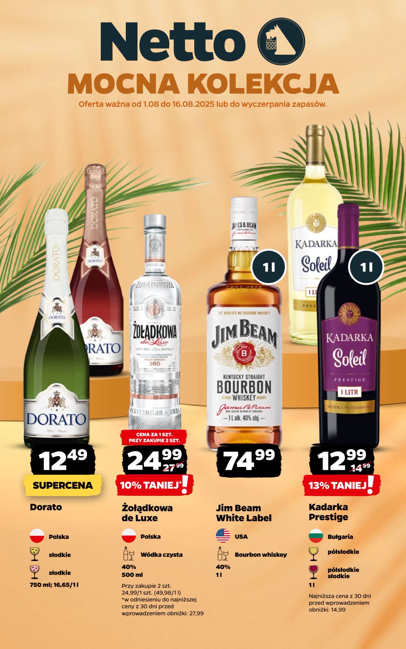 netto - Gazetka Netto - Mocna kolekcja ważna od 01.08. - 16.08.
