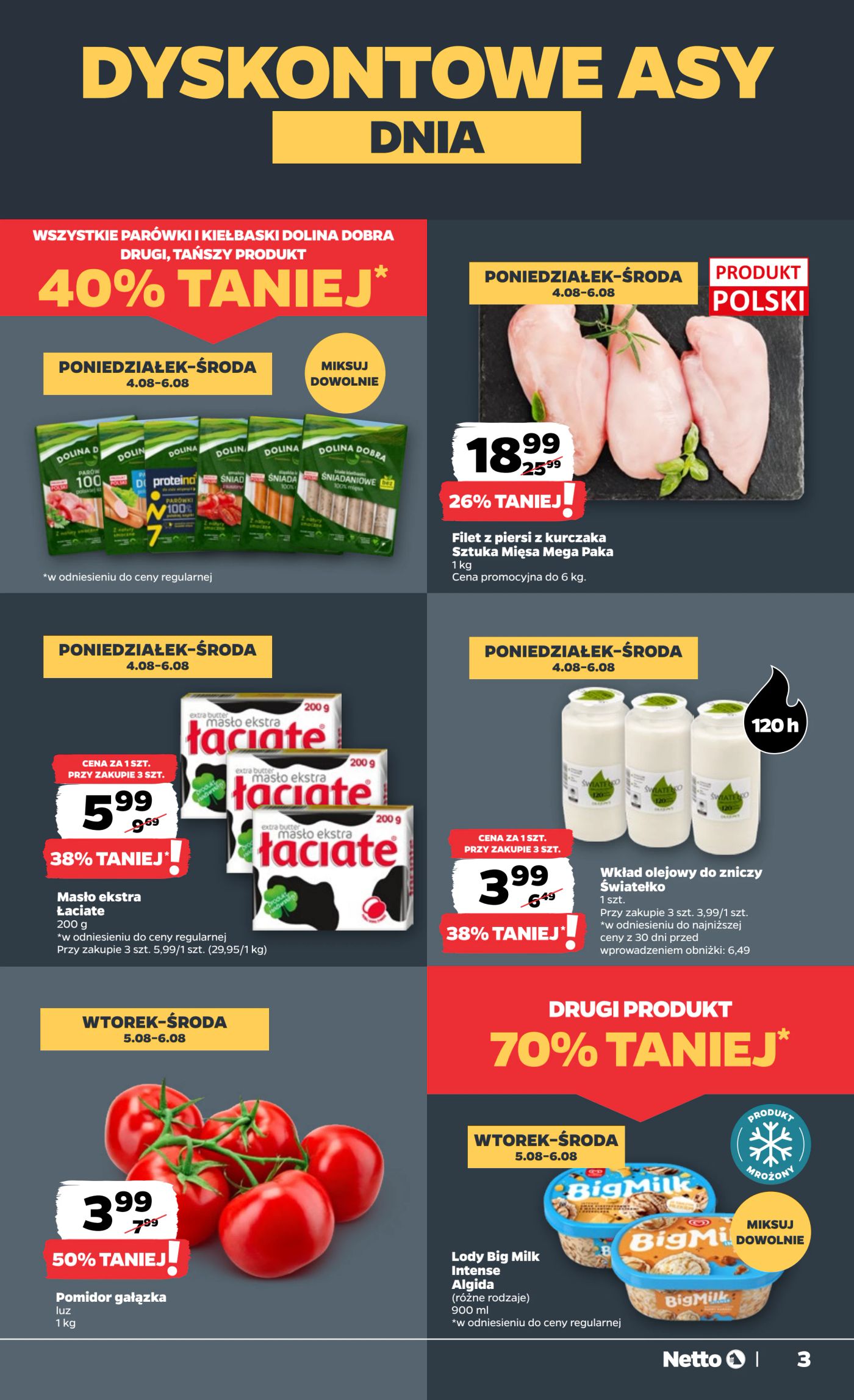 netto - Gazetka Netto - ważna od 04.08. do 09.08. - page: 3