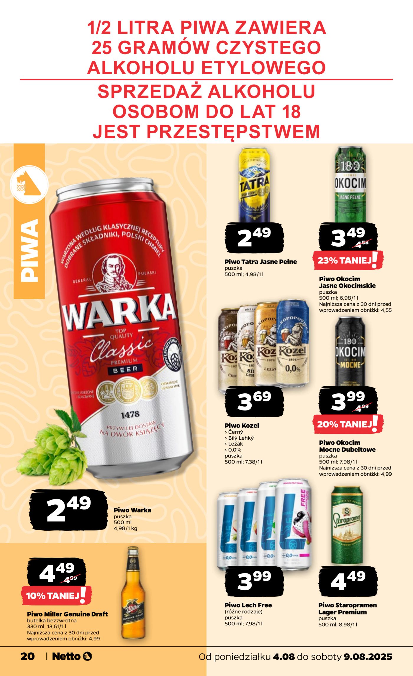 netto - Gazetka Netto - ważna od 04.08. do 09.08. - page: 20