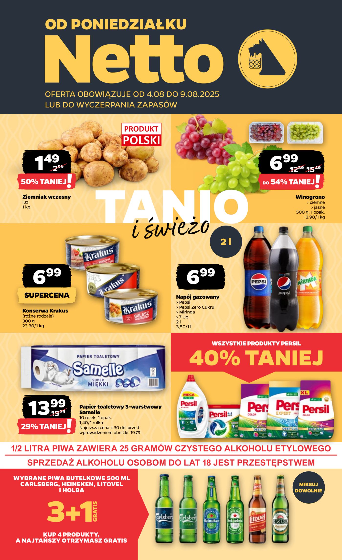 netto - Gazetka Netto - ważna od 04.08. do 09.08.