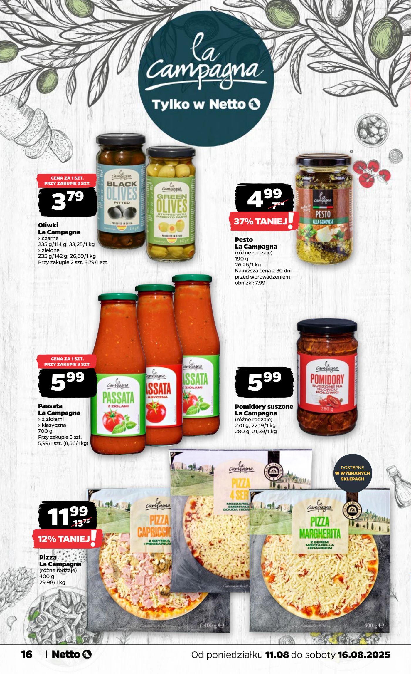 netto - Gazetka Netto - Food - ważna od 11.08. do 16.08. - page: 16