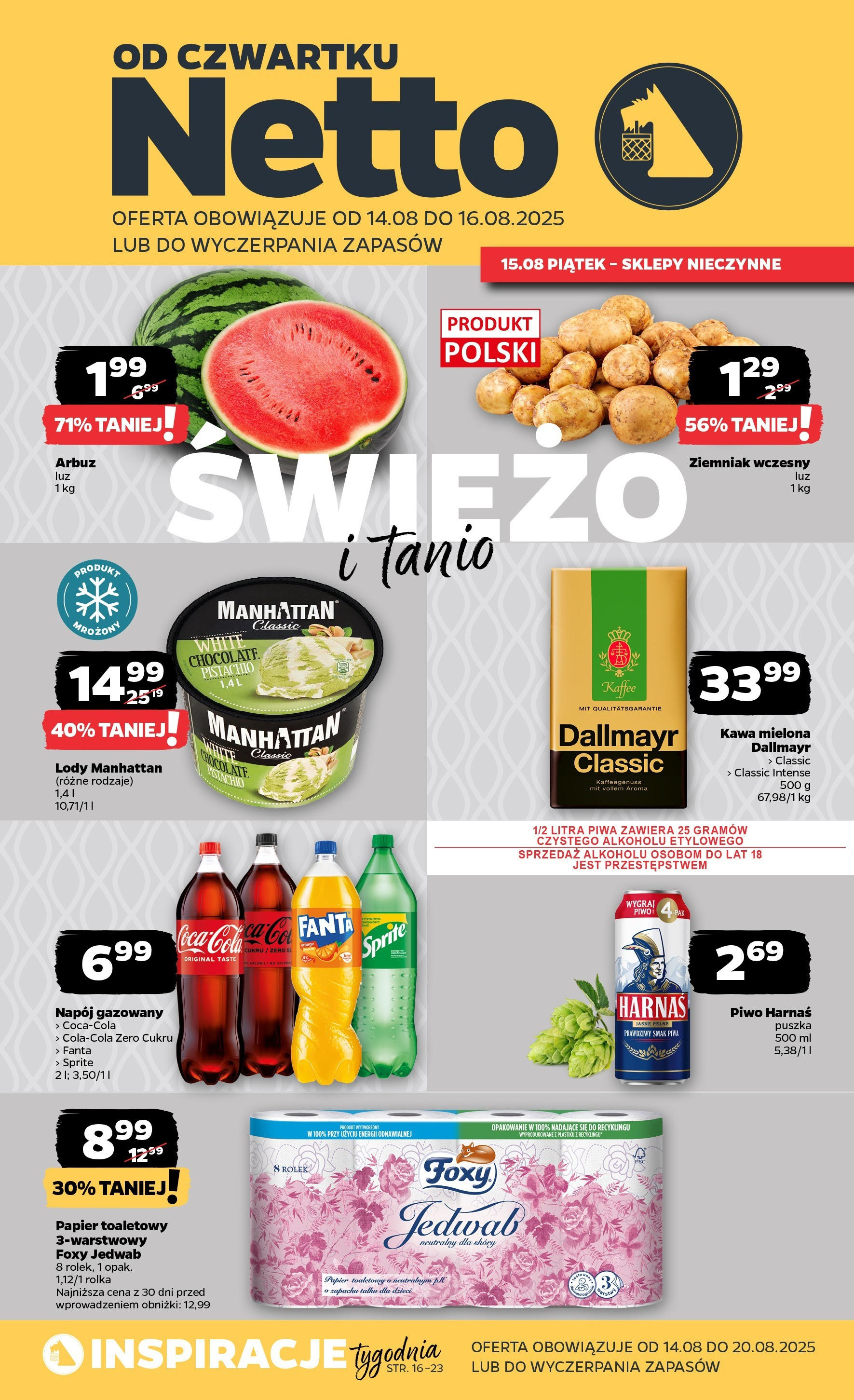 netto - Gazetka Netto - ważna od 14.08. do 16.08.