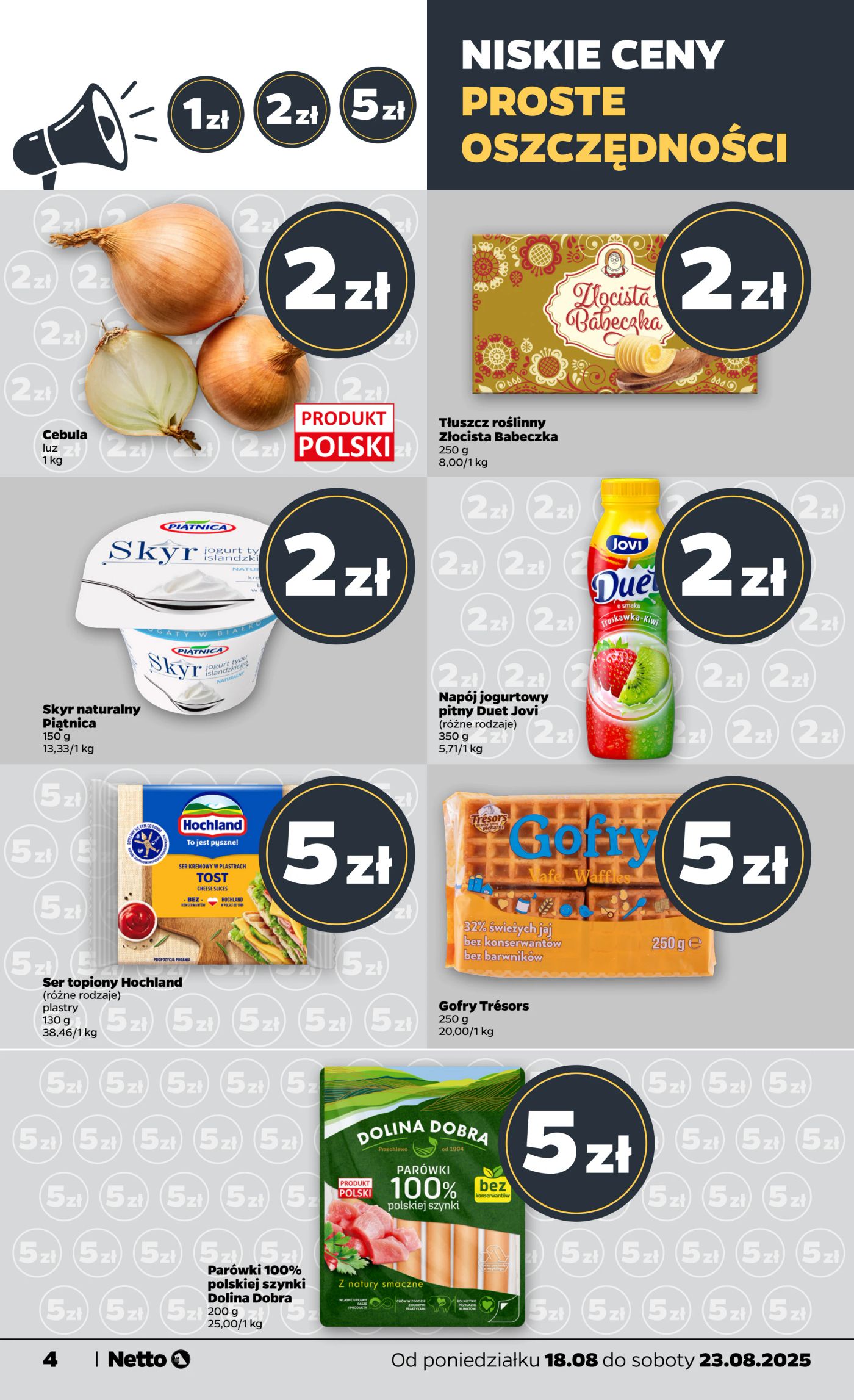 netto - Gazetka Netto - ważna od 18.08. do 23.08. - page: 4