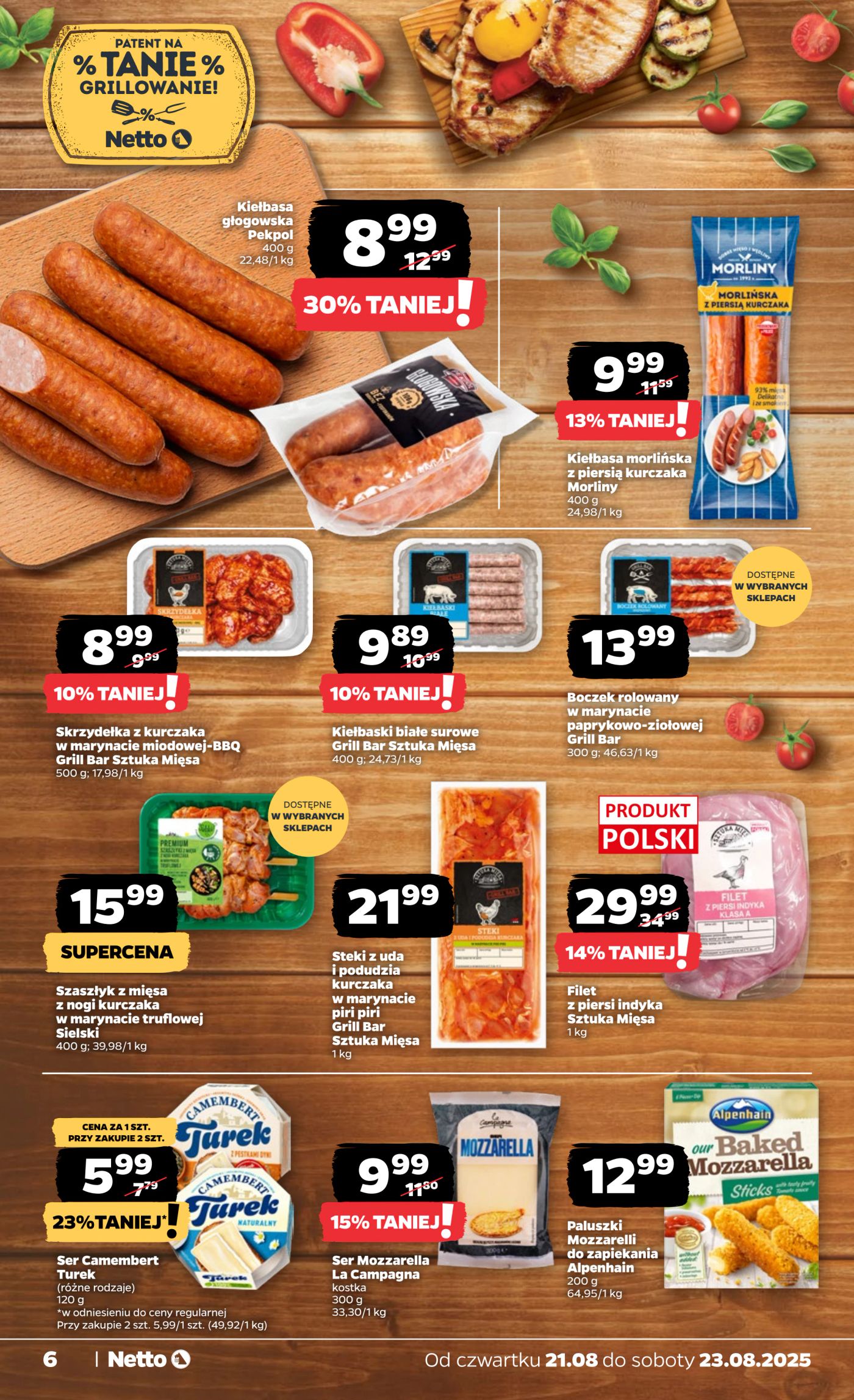 netto - Gazetka Netto - ważna od 21.08. do 23.08. - page: 6