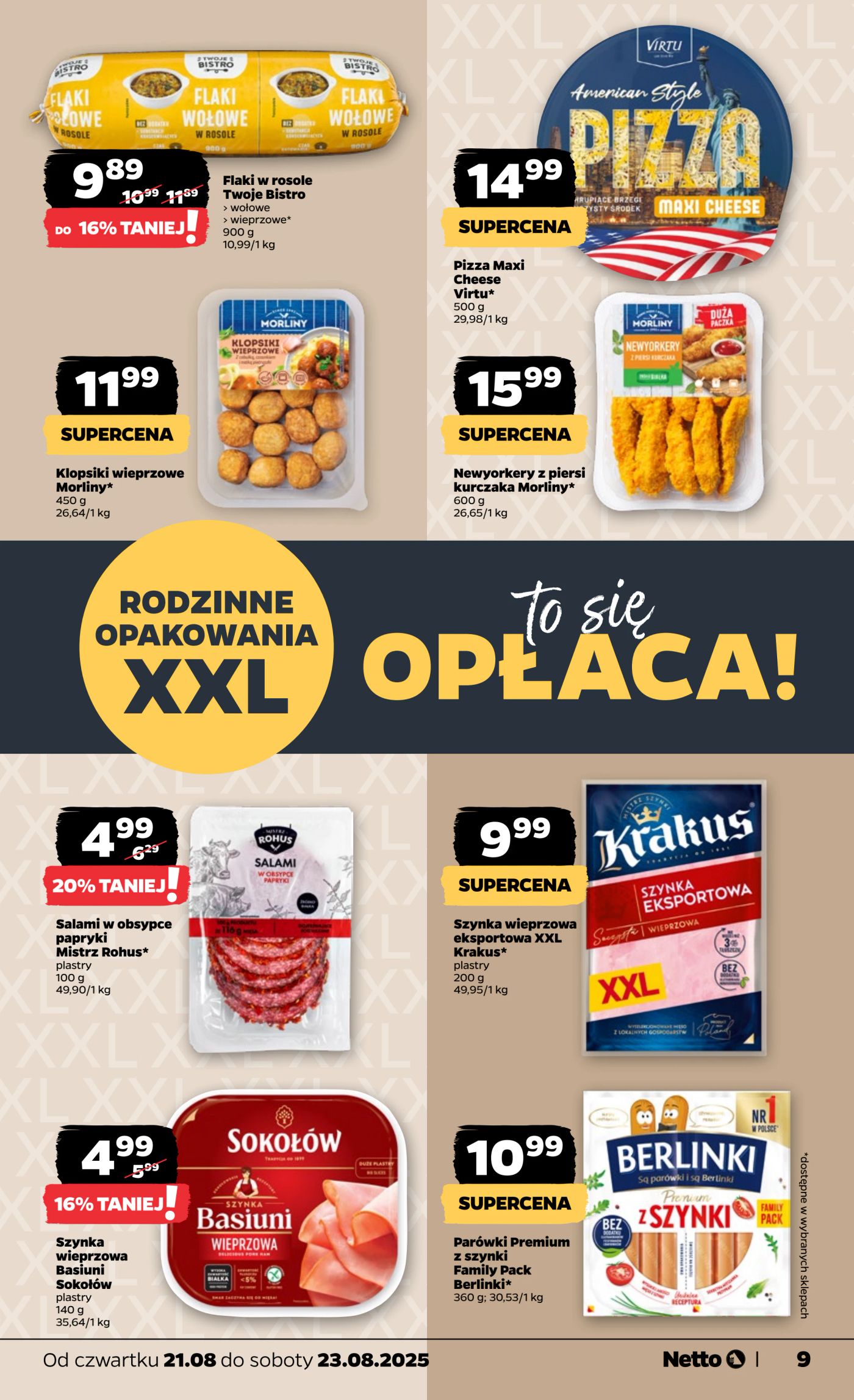 netto - Gazetka Netto - ważna od 21.08. do 23.08. - page: 9