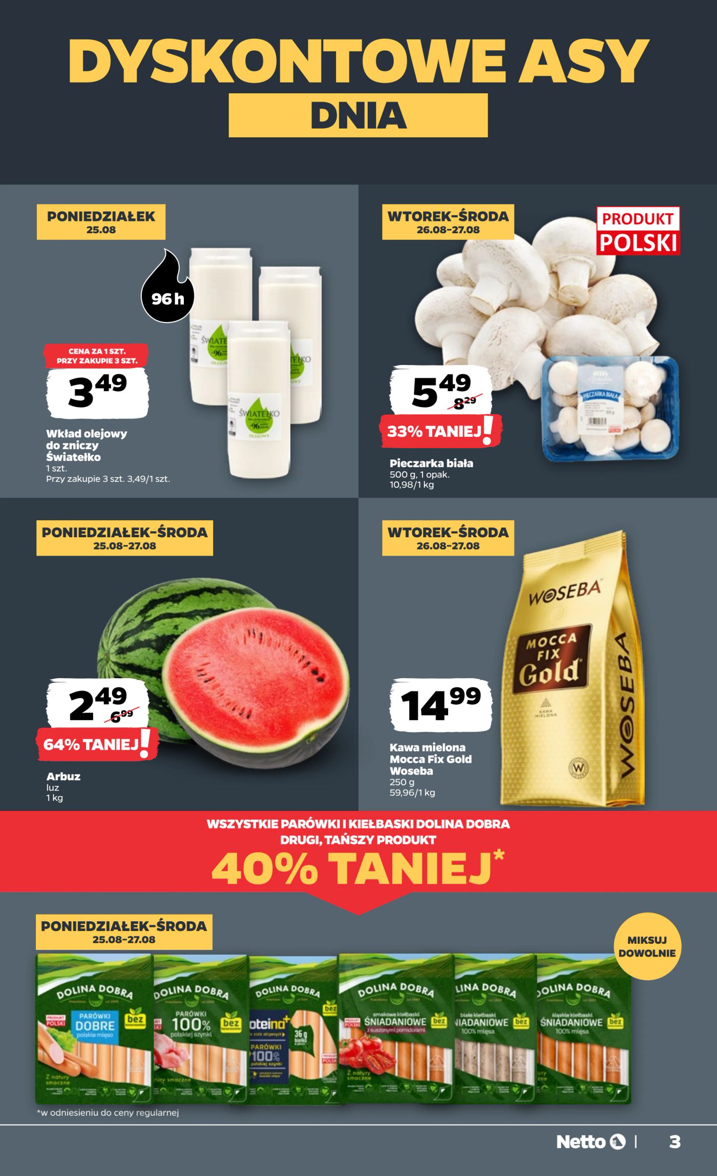 netto - Gazetka Netto - ważna od 25.08. do 31.08. - page: 3