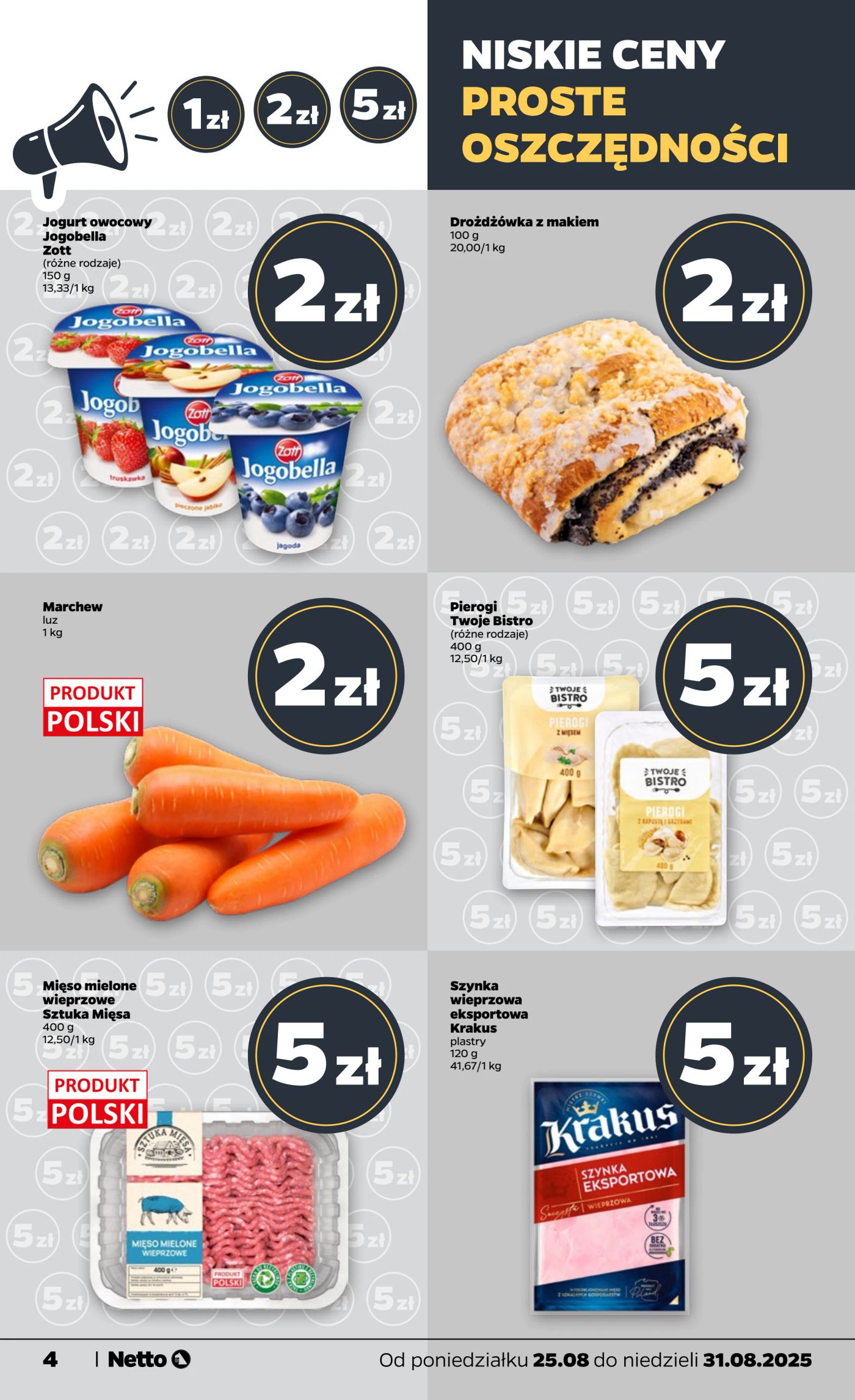 netto - Gazetka Netto - ważna od 25.08. do 31.08. - page: 4