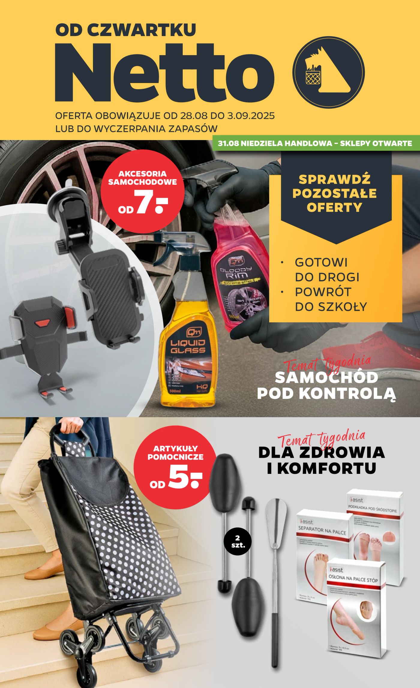 netto - Gazetka Netto - Non Food - ważna od 28.08. do 03.09.