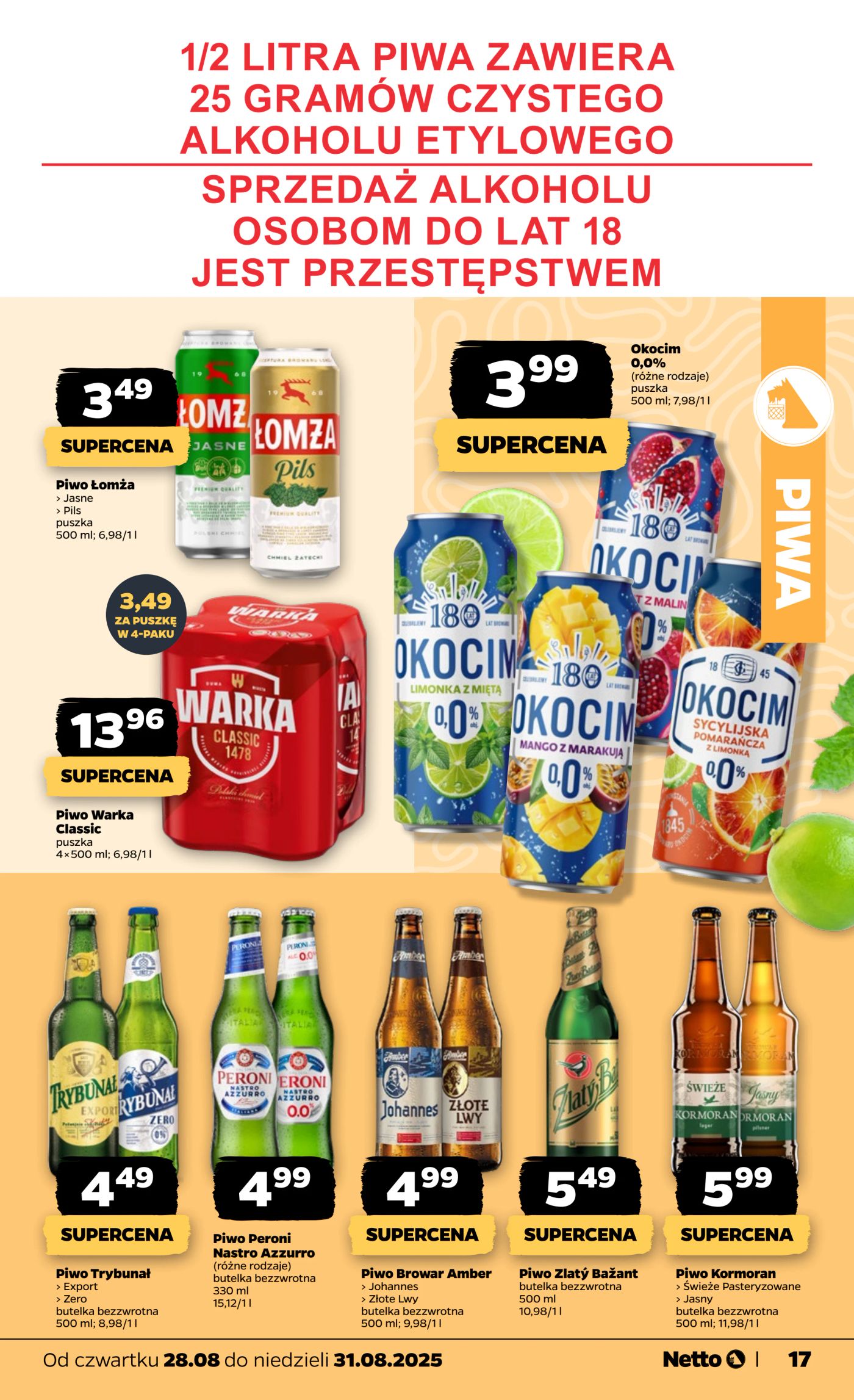 netto - Gazetka Netto - ważna od 28.08. do 31.08. - page: 17