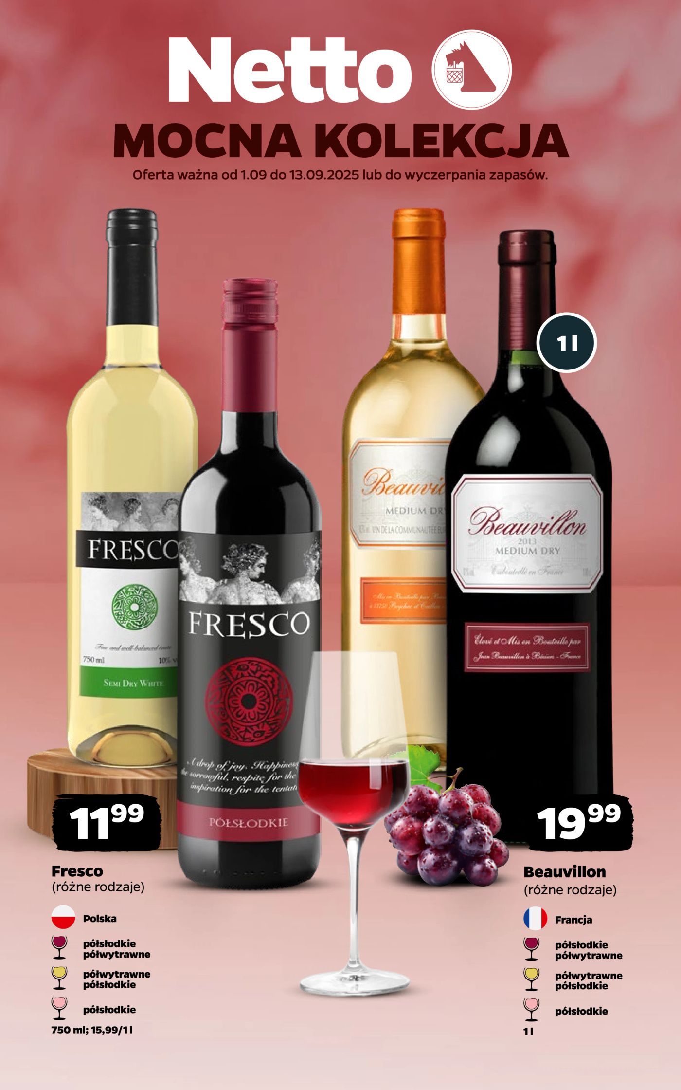 netto - Gazetka Netto - Wine - ważna od 01.09. do 13.09.