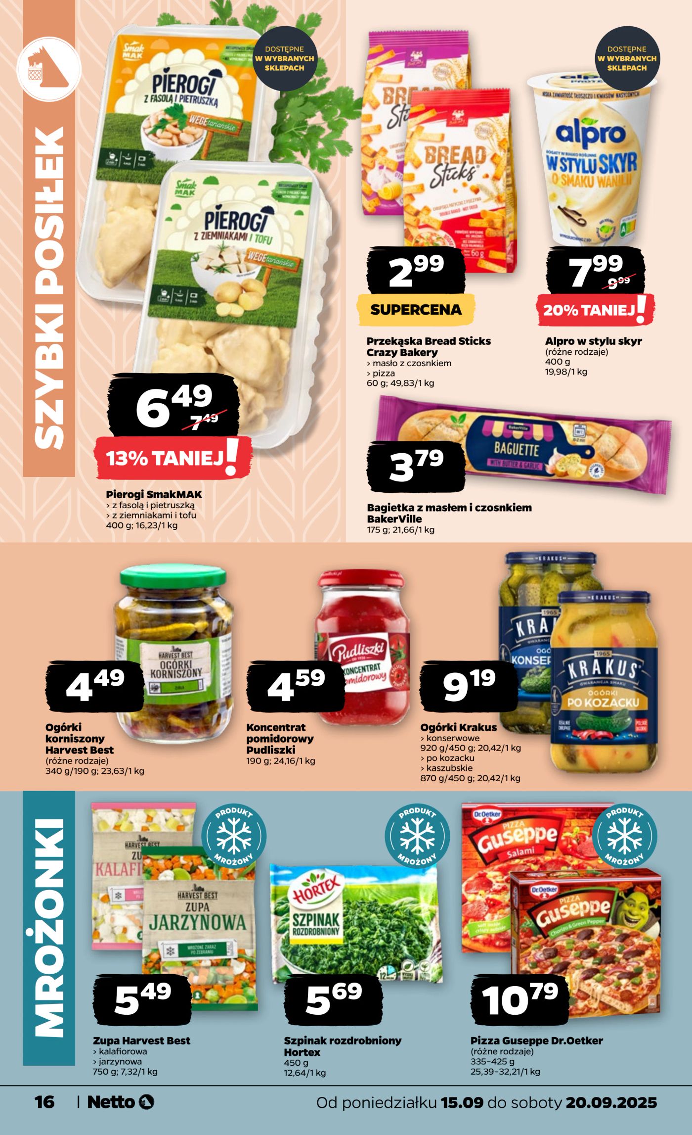 netto - Gazetka Netto - Food - ważna od 15.09. do 20.09. - page: 16
