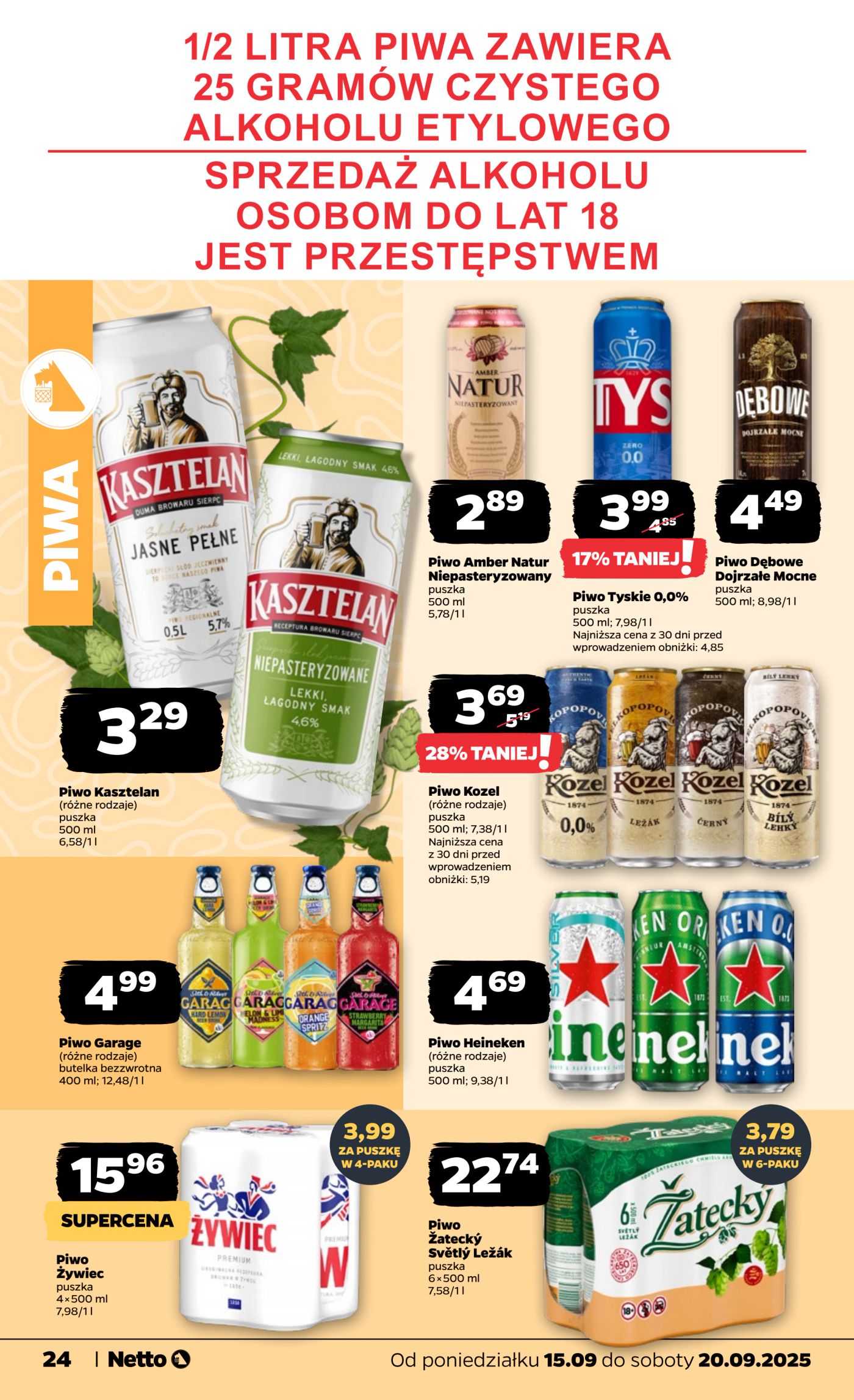 netto - Gazetka Netto - Food - ważna od 15.09. do 20.09. - page: 24