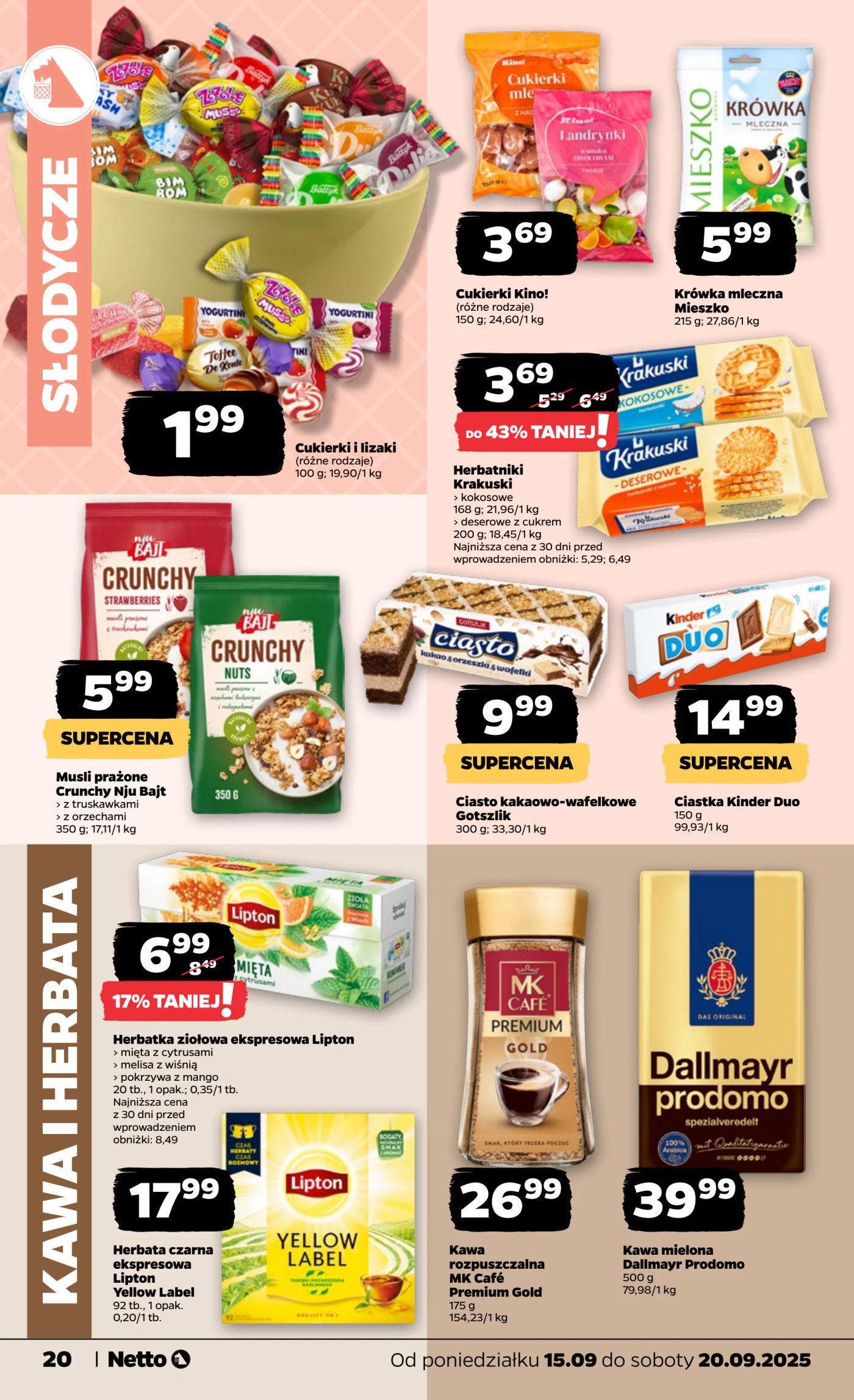 netto - Gazetka Netto - Food - ważna od 15.09. do 20.09. - page: 20