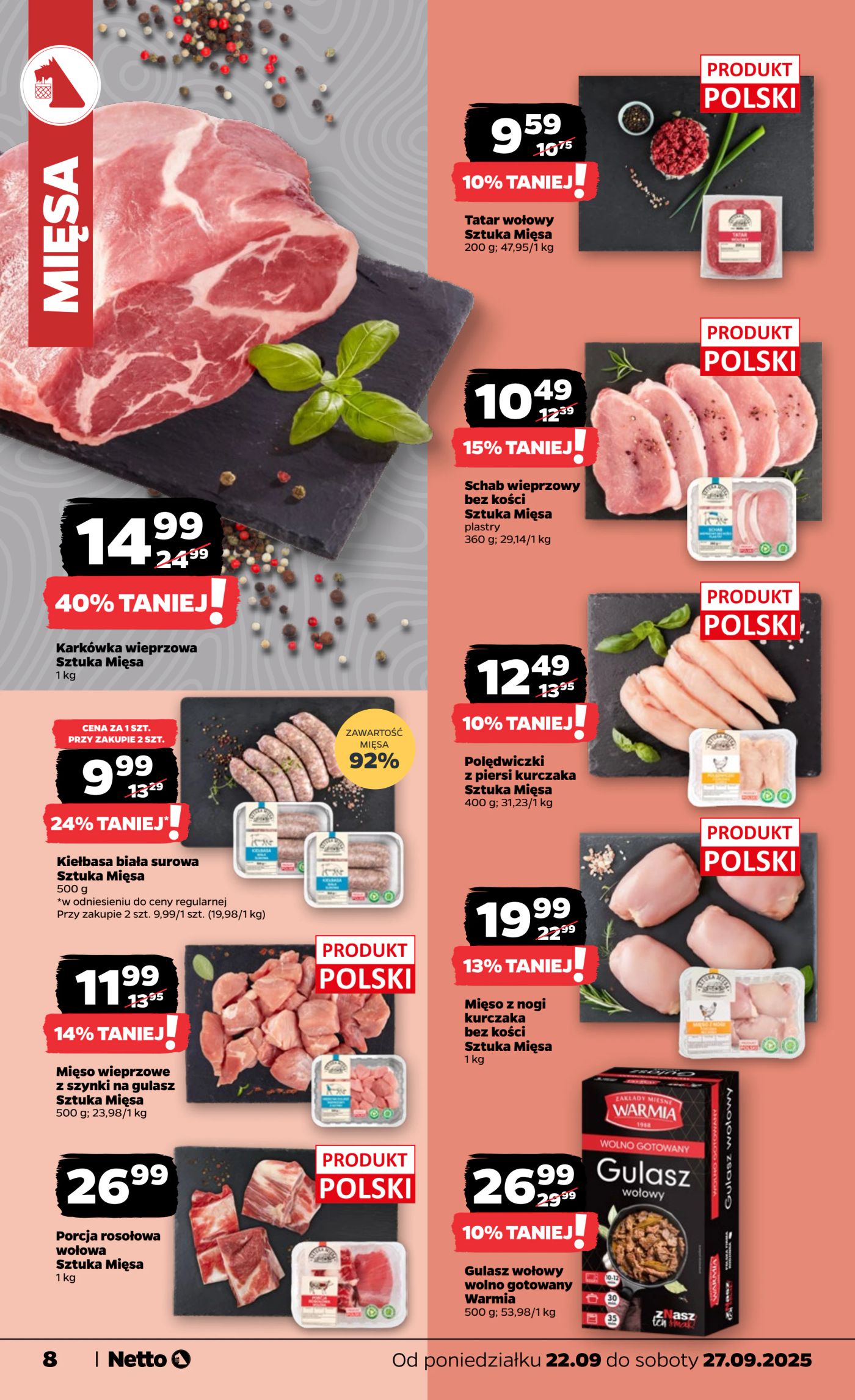 netto - Gazetka Netto - ważna od 22.09. do 27.09. - page: 8