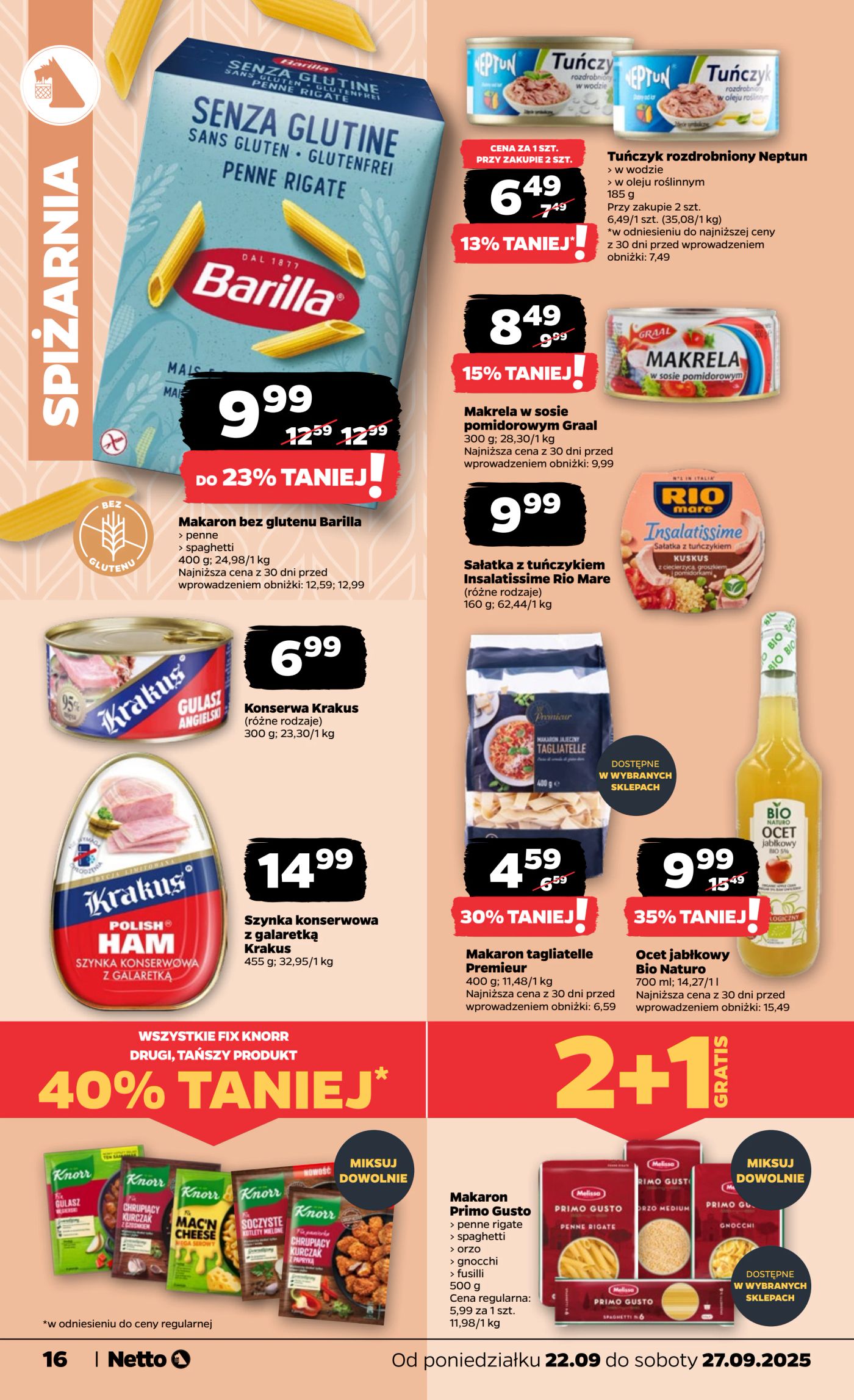 netto - Gazetka Netto - ważna od 22.09. do 27.09. - page: 16