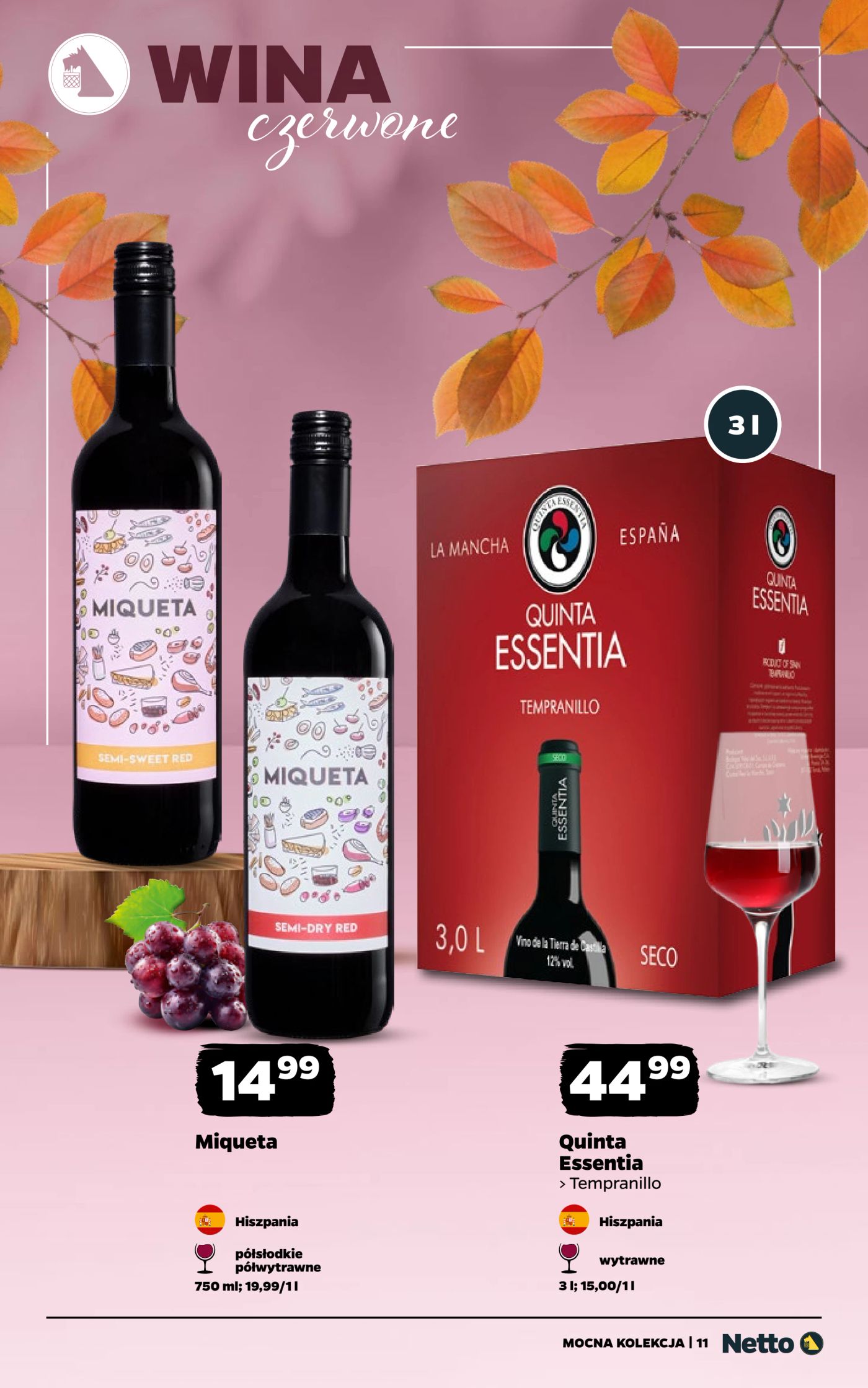 netto - Gazetka Netto - Wina - ważna od 29.09. do 11.10. - page: 11