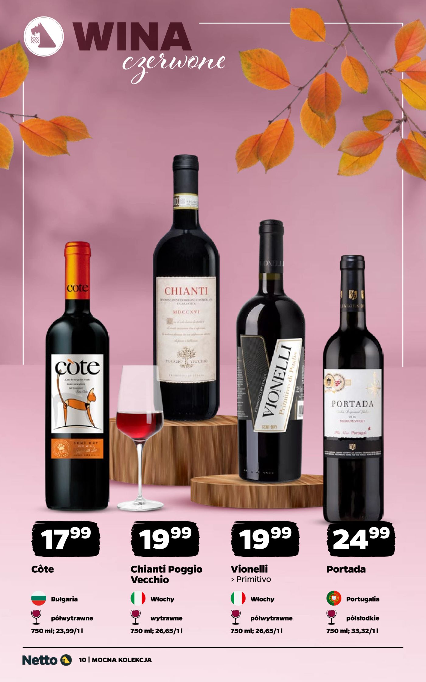 netto - Gazetka Netto - Wina - ważna od 29.09. do 11.10. - page: 10