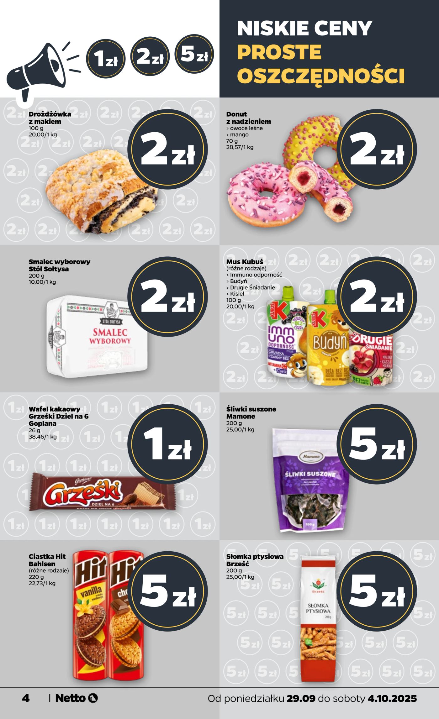 netto - Gazetka Netto - ważna od 29.09. do 04.10. - page: 4