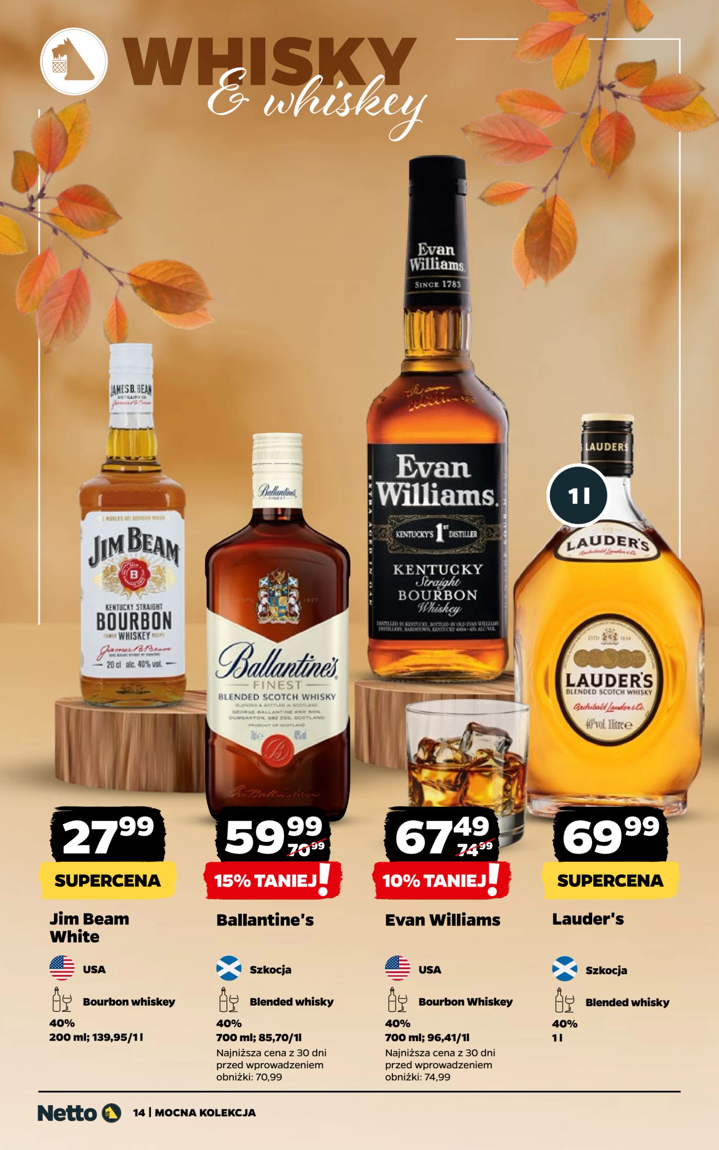 netto - Gazetka Netto - Alkohole mocne - ważna od 29.09. do 11.10. - page: 14