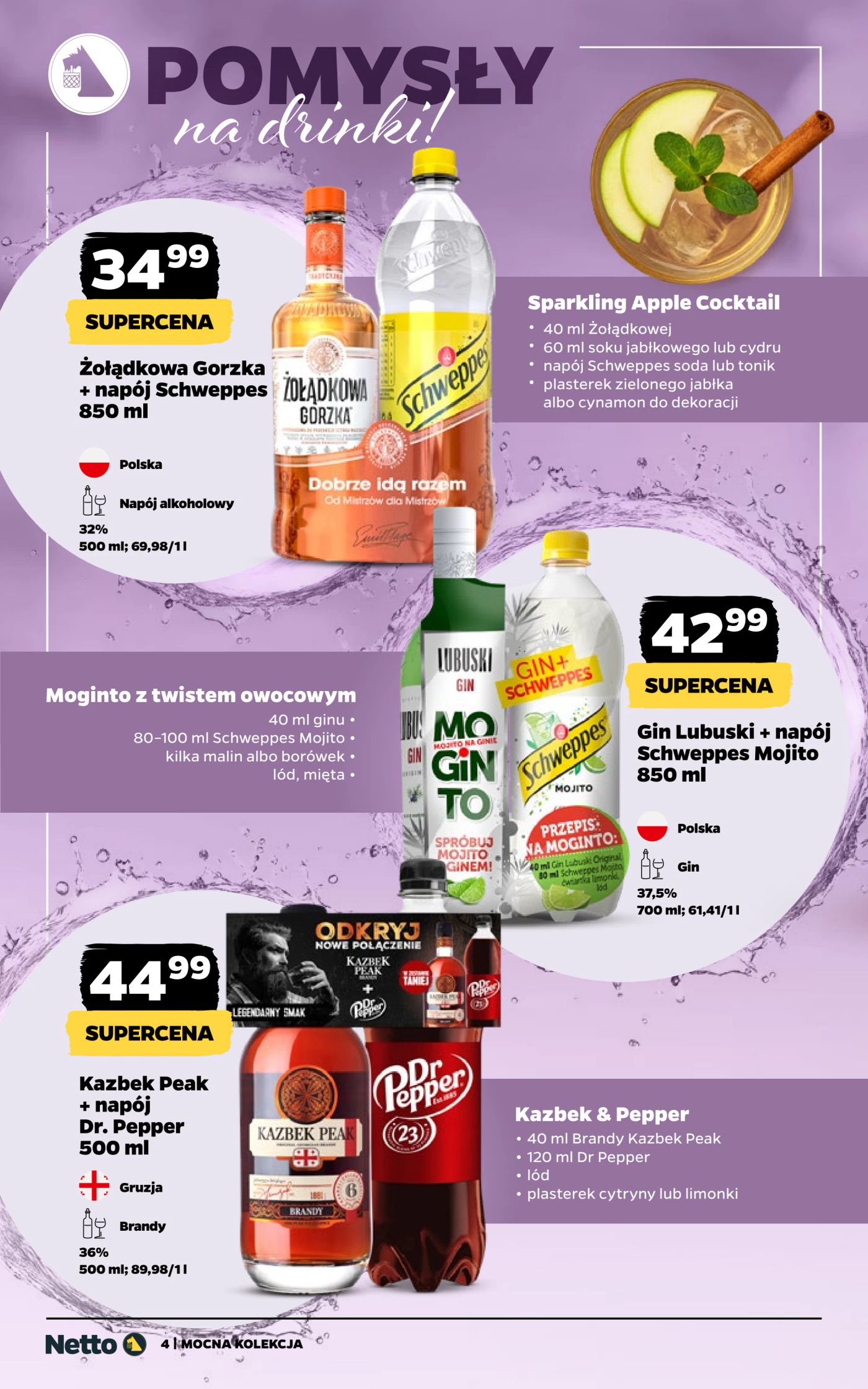 netto - Gazetka Netto - Alkohole mocne - ważna od 29.09. do 11.10. - page: 4
