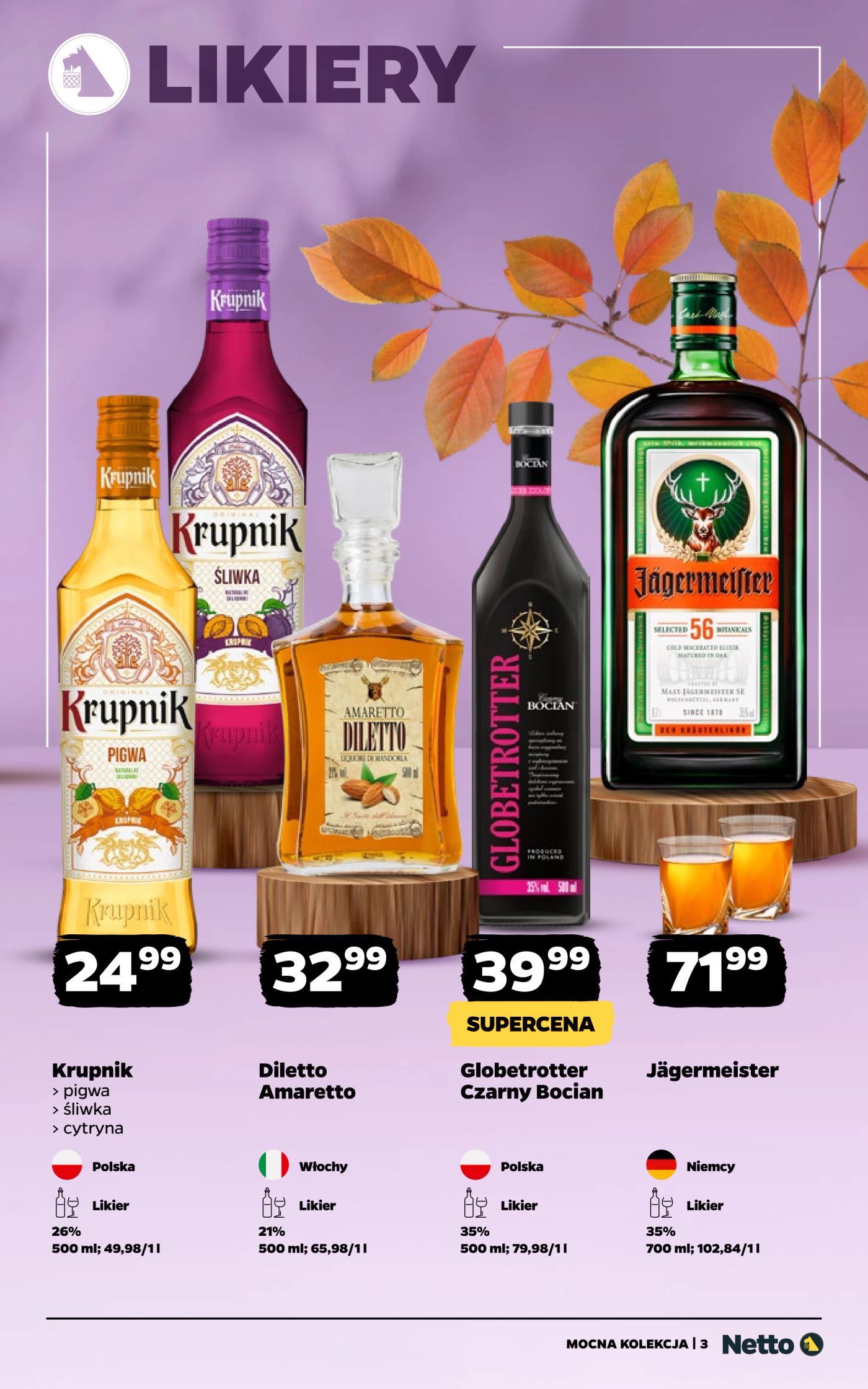 netto - Gazetka Netto - Alkohole mocne - ważna od 29.09. do 11.10. - page: 3