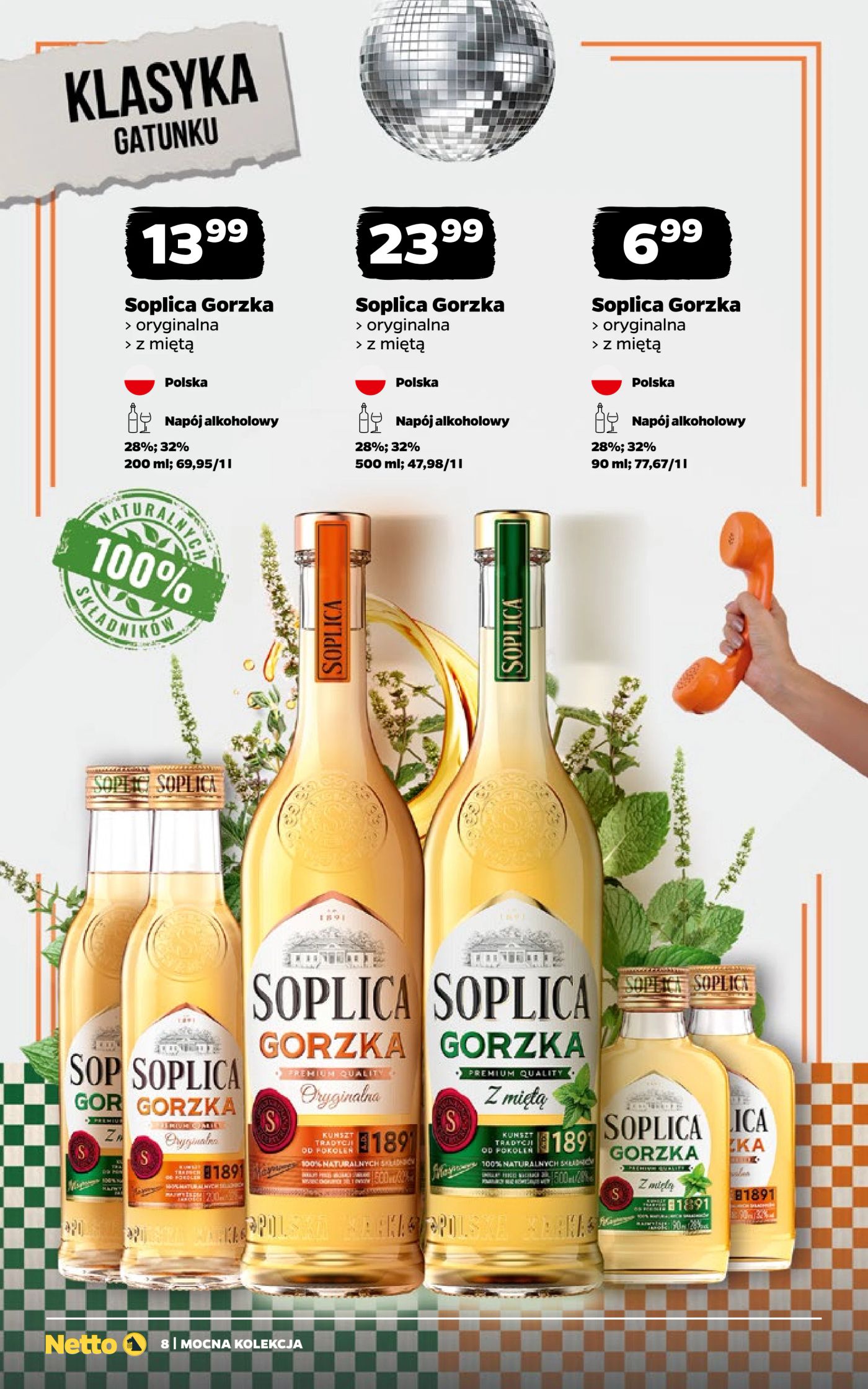 netto - Gazetka Netto - Alkohole mocne - ważna od 29.09. do 11.10. - page: 8