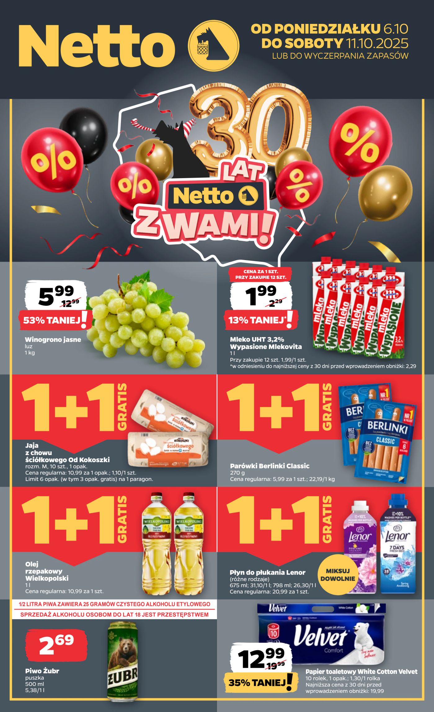 netto - Gazetka Netto - ważna od 06.10. do 11.10.