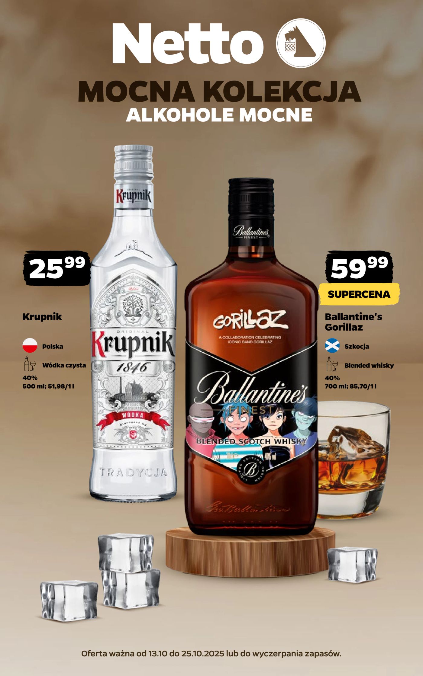 netto - Gazetka Netto - Alkohole - ważna od 13.10. do 25.10.