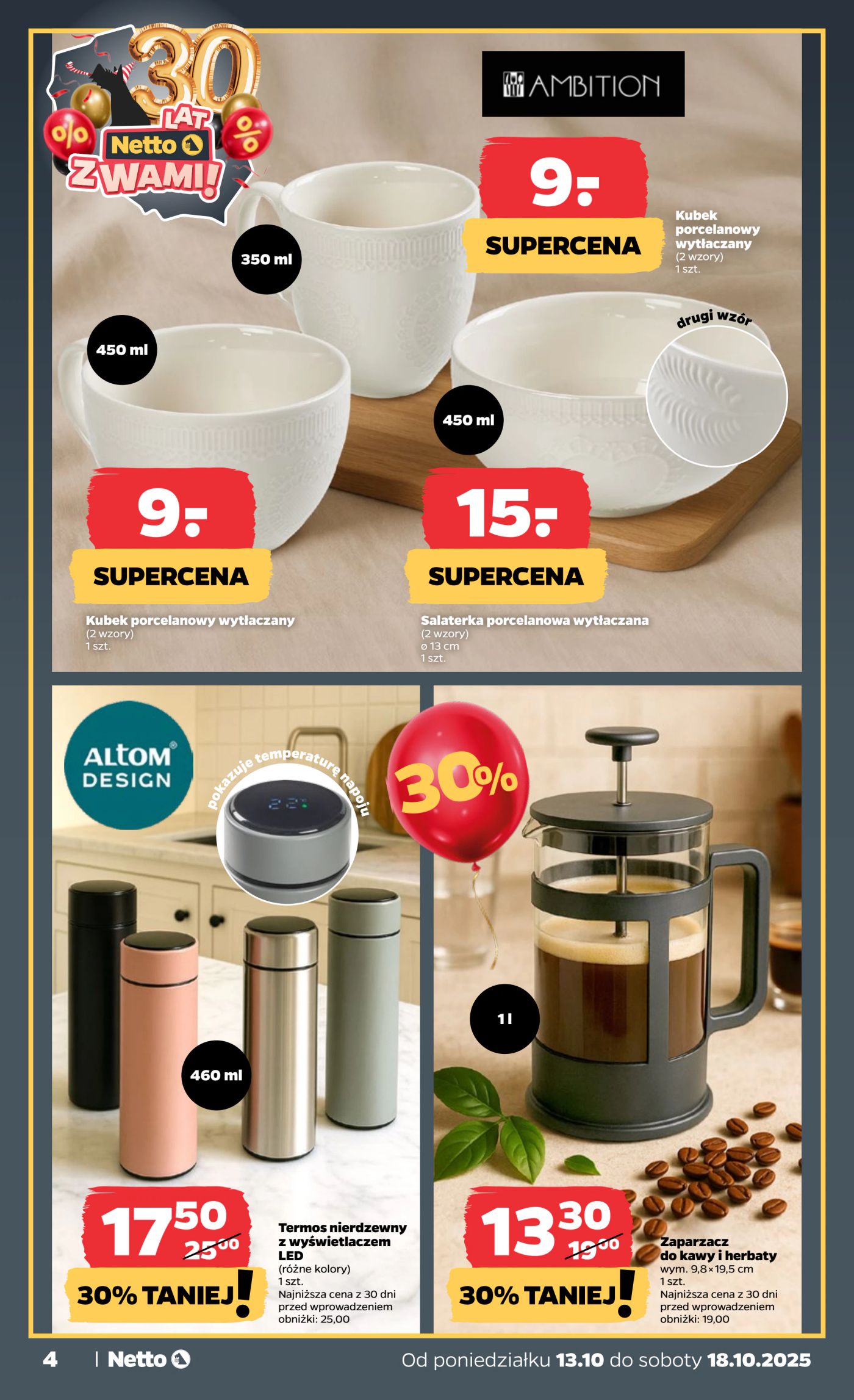 netto - Gazetka Netto - Non Food - ważna od 13.10. do 18.10. - page: 4