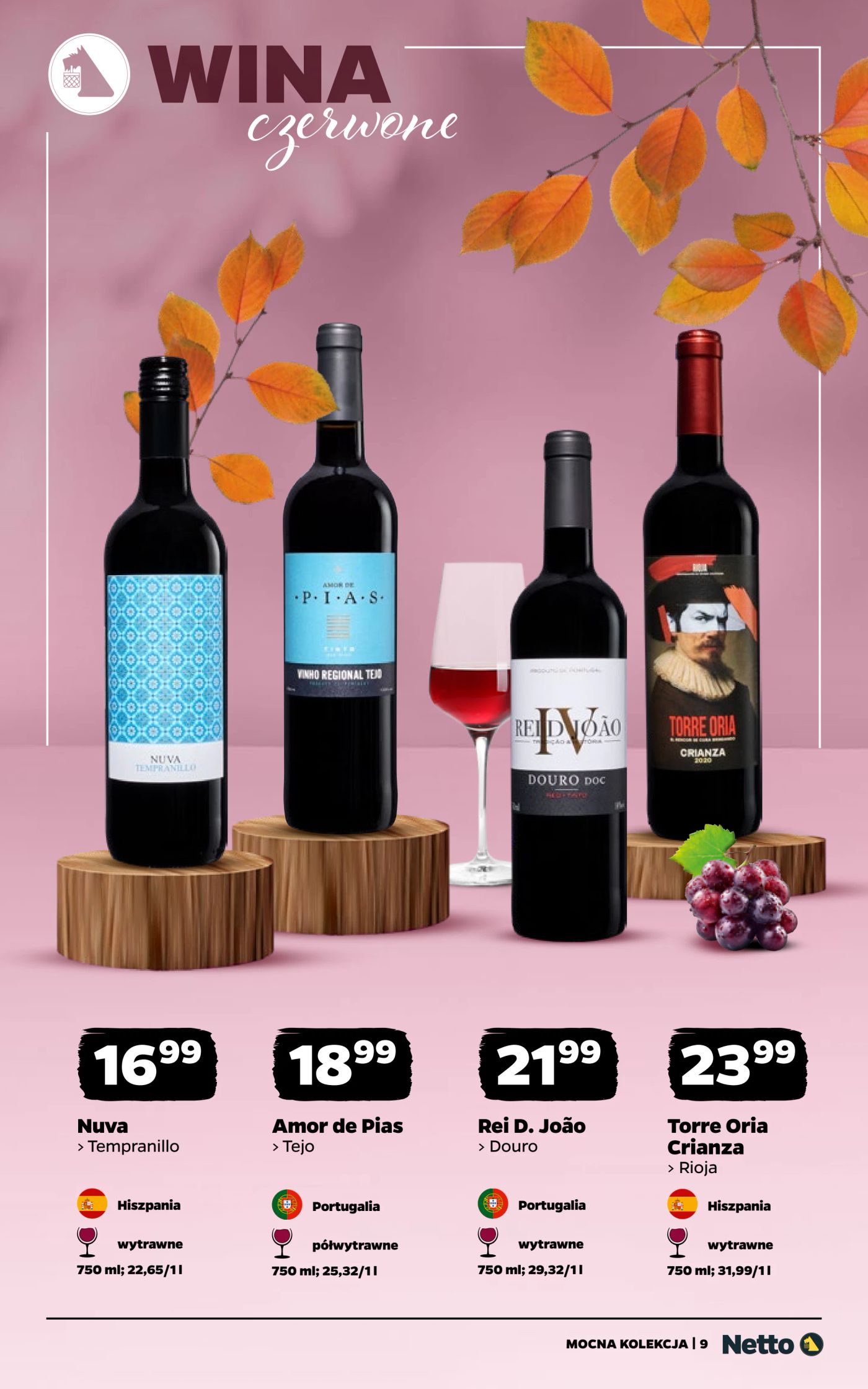 netto - Gazetka Netto - Wina - ważna od 12.10. do 25.10. - page: 9