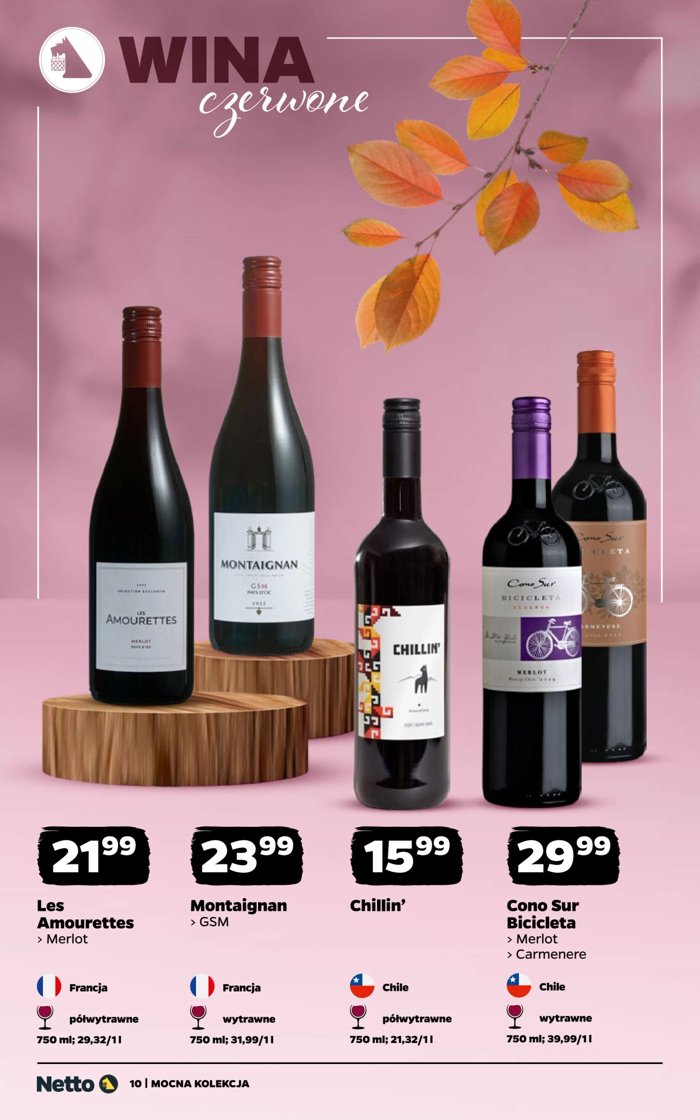 netto - Gazetka Netto - Wina - ważna od 12.10. do 25.10. - page: 10