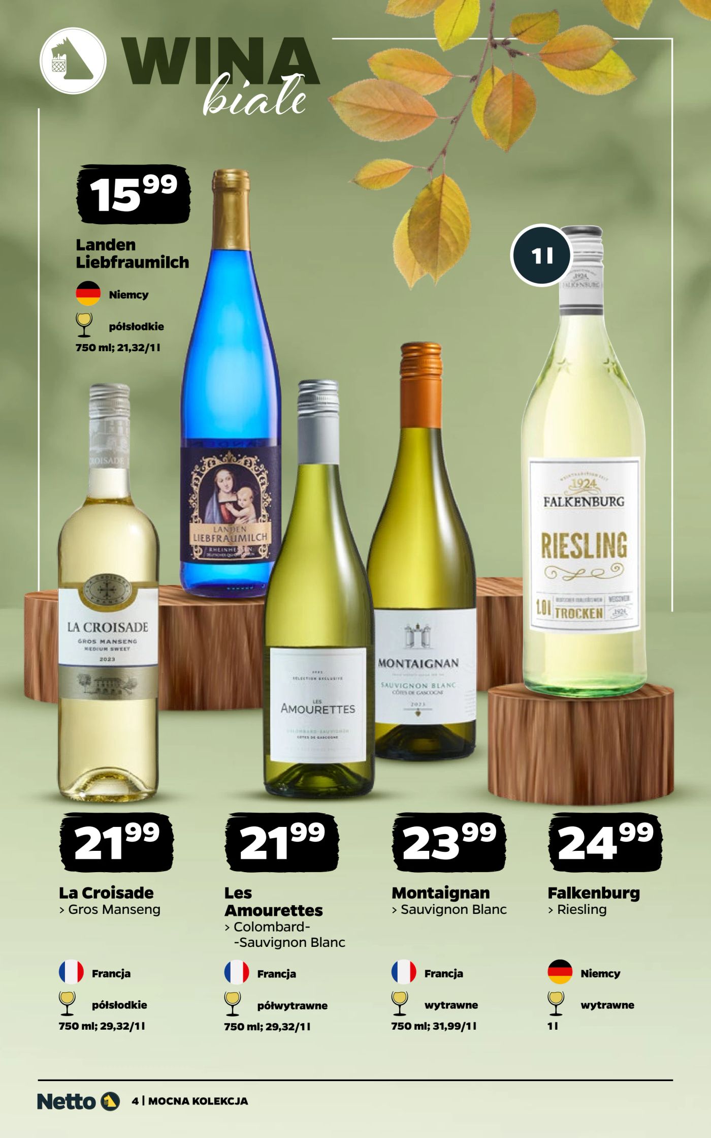 netto - Gazetka Netto - Wina - ważna od 12.10. do 25.10. - page: 4