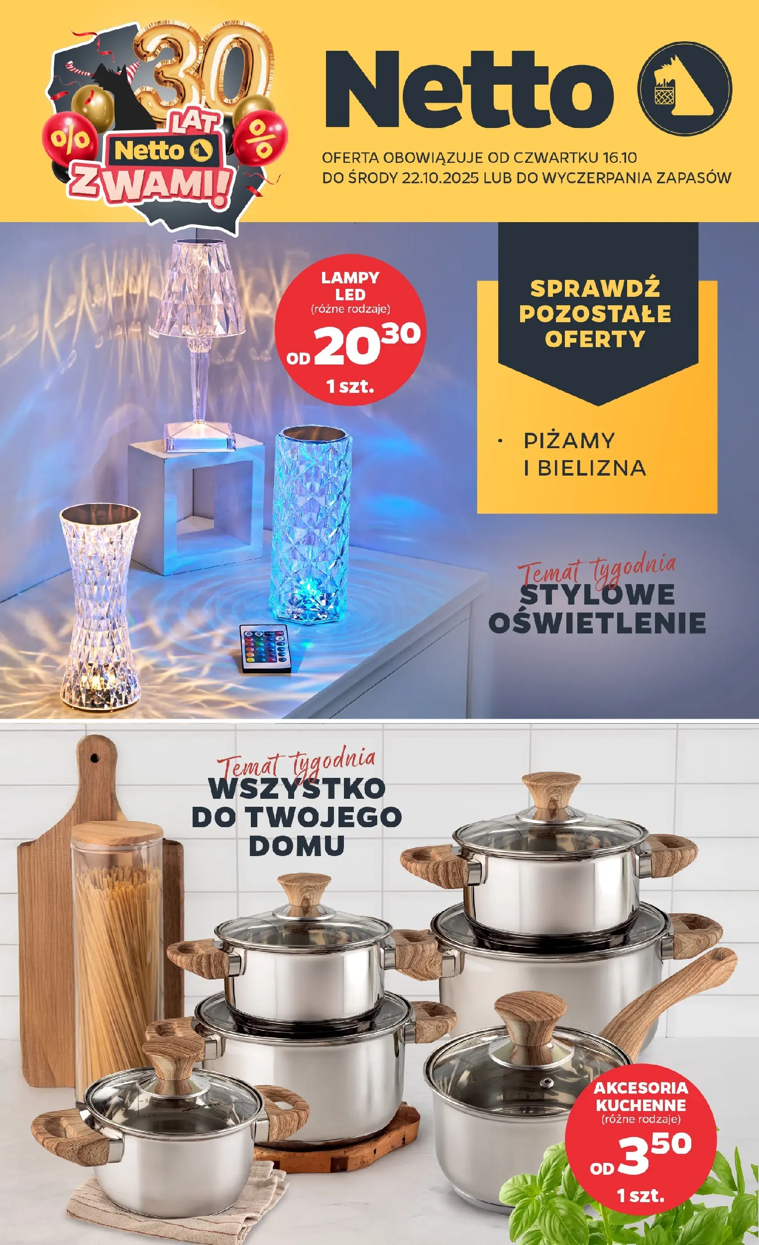 netto - Gazetka Netto - Non Food - ważna od 16.10. do 22.10.