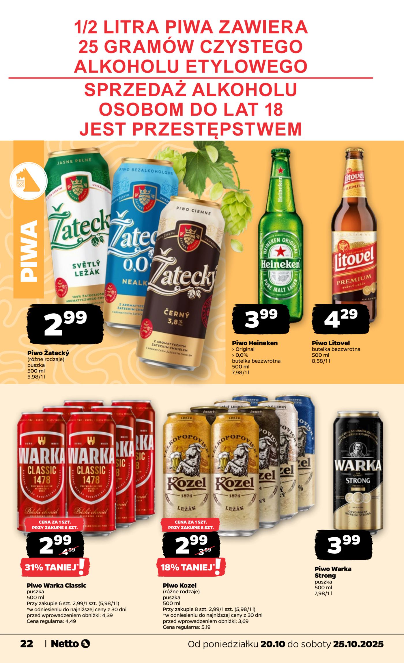 netto - Gazetka Netto - ważna od 20.10. do 25.10. - page: 22