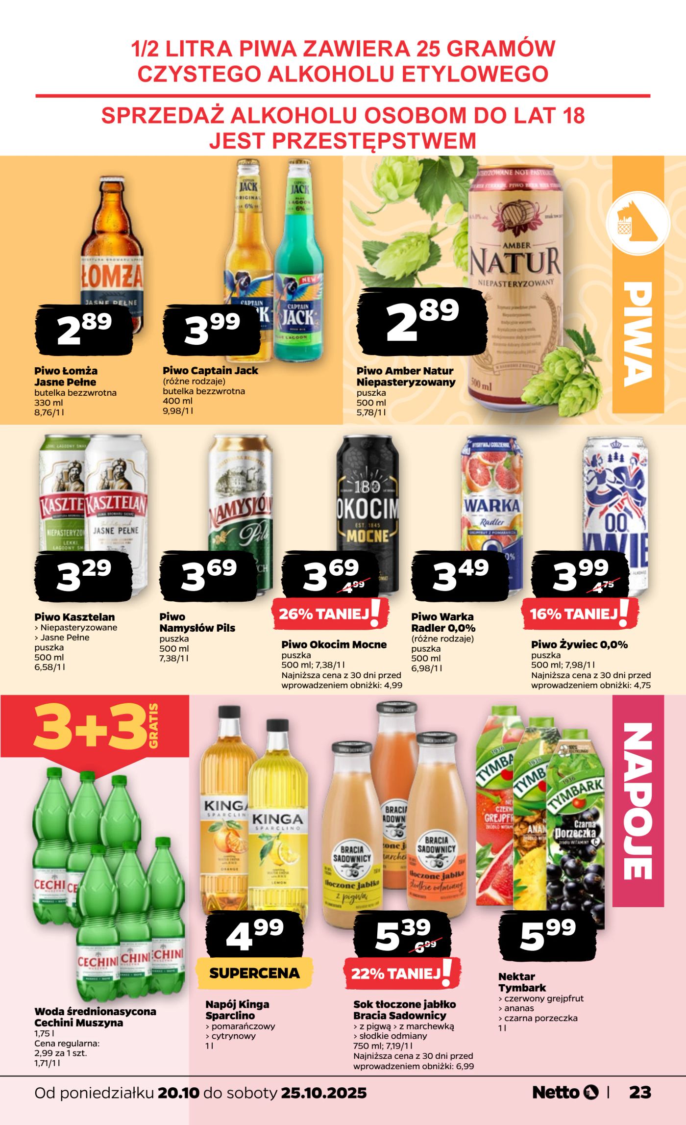 netto - Gazetka Netto - ważna od 20.10. do 25.10. - page: 23